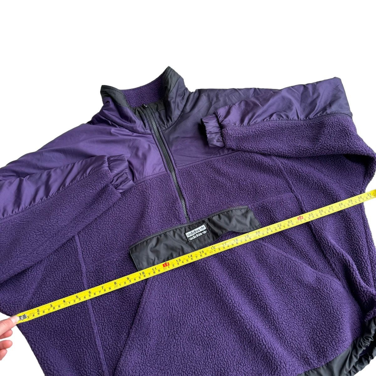 Adidas ADIDAS R.Y.V. Fleece Jacket Sherpa Outdoors Pullover Size US L / EU 52-54 / 3 - 7 Thumbnail