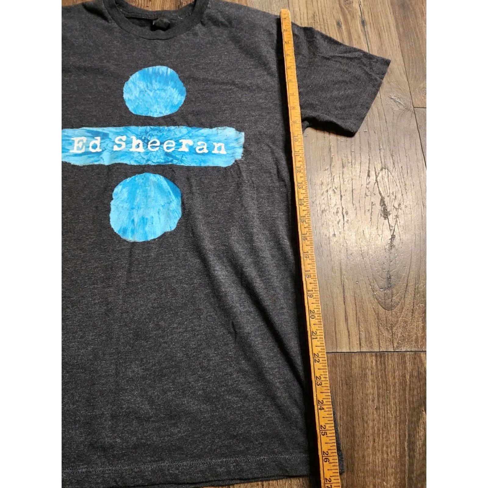 Doublet Ed Sheeran T Shirt Adult M Gray 2018 Tour Divide St Paul MN Concert Double-Sided Mens Size US M / EU 48-50 / 2 - 3 Thumbnail