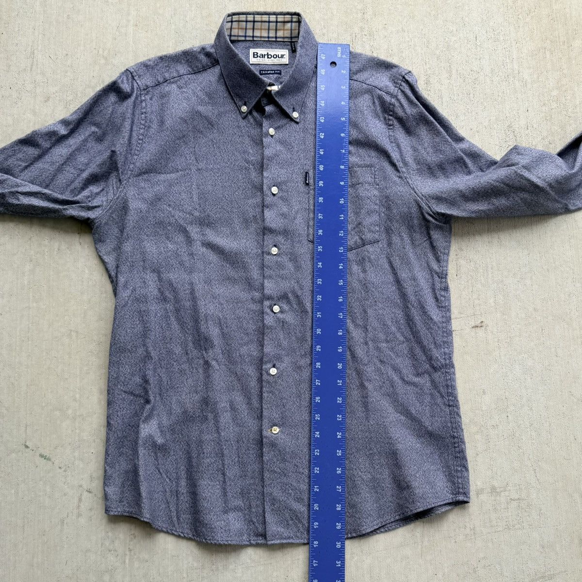 Barbour Barbour Tailored Fit Shirt Men Size Small Blue Button Up Size US L / EU 52-54 / 3 - 7 Thumbnail