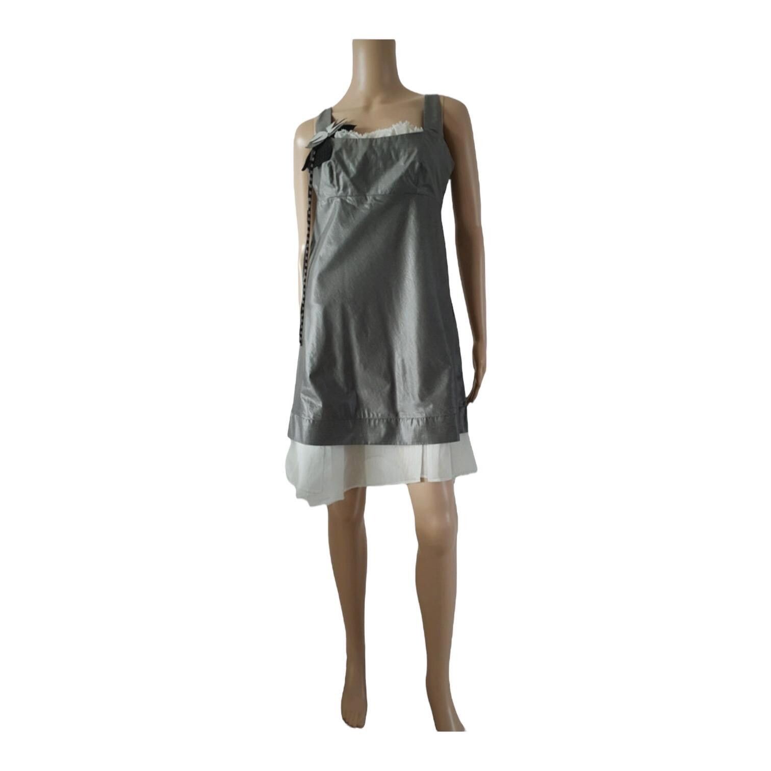 Cop Copine The Cop Copine Neutral Flower Dress Size ONE SIZE - 2 Thumbnail