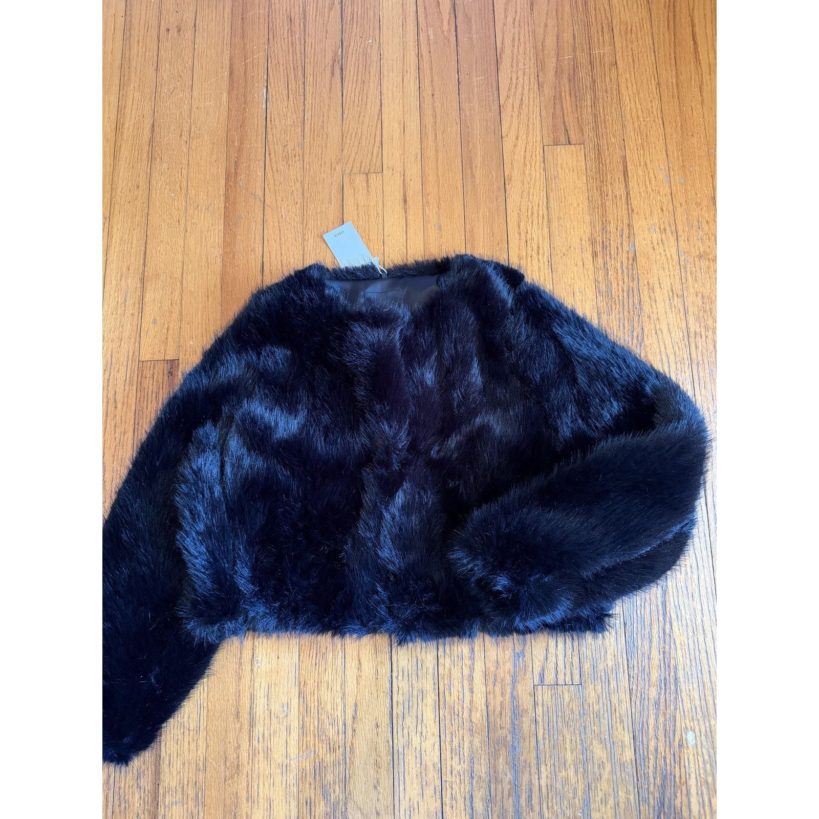 Mango Mango Womens Faux Fur Cropped Jacket XL Size XL / US 12-14 / IT 48-50 - 1 Thumbnail