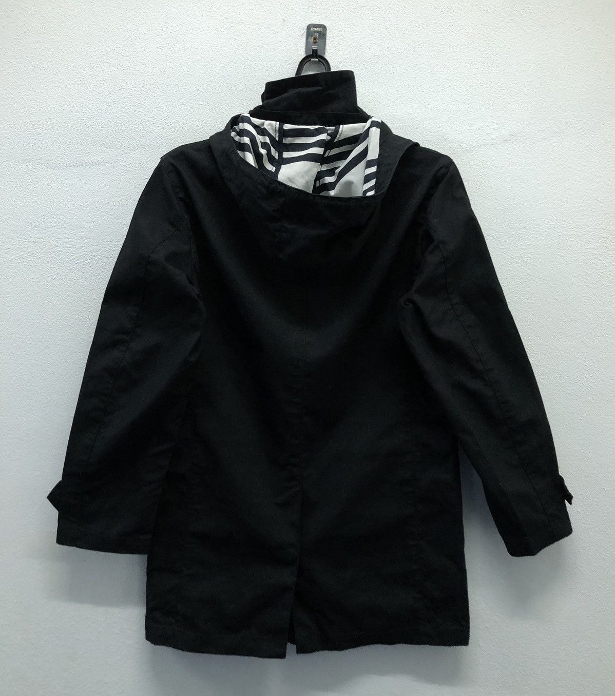 NANO universe × Vintage Nano Universe Tokyo Black Cotton Hooded Coat – Size S Size US S / EU 44-46 / 1 - 2 Thumbnail