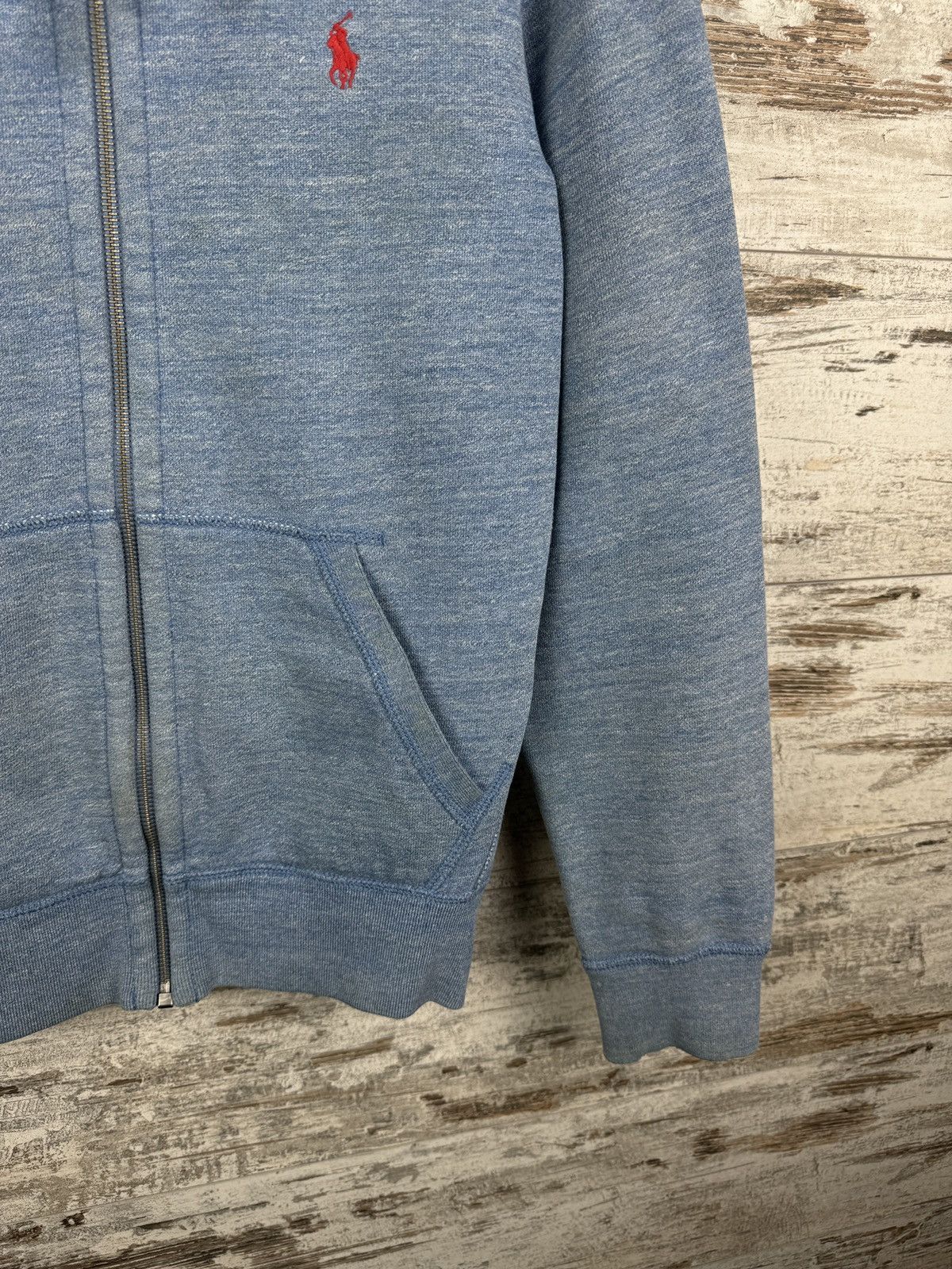 Polo Ralph Lauren Mens Vintage Polo Ralph Lauren Zip Hoodie rugby jacket Size US S / EU 44-46 / 1 - 4 Thumbnail