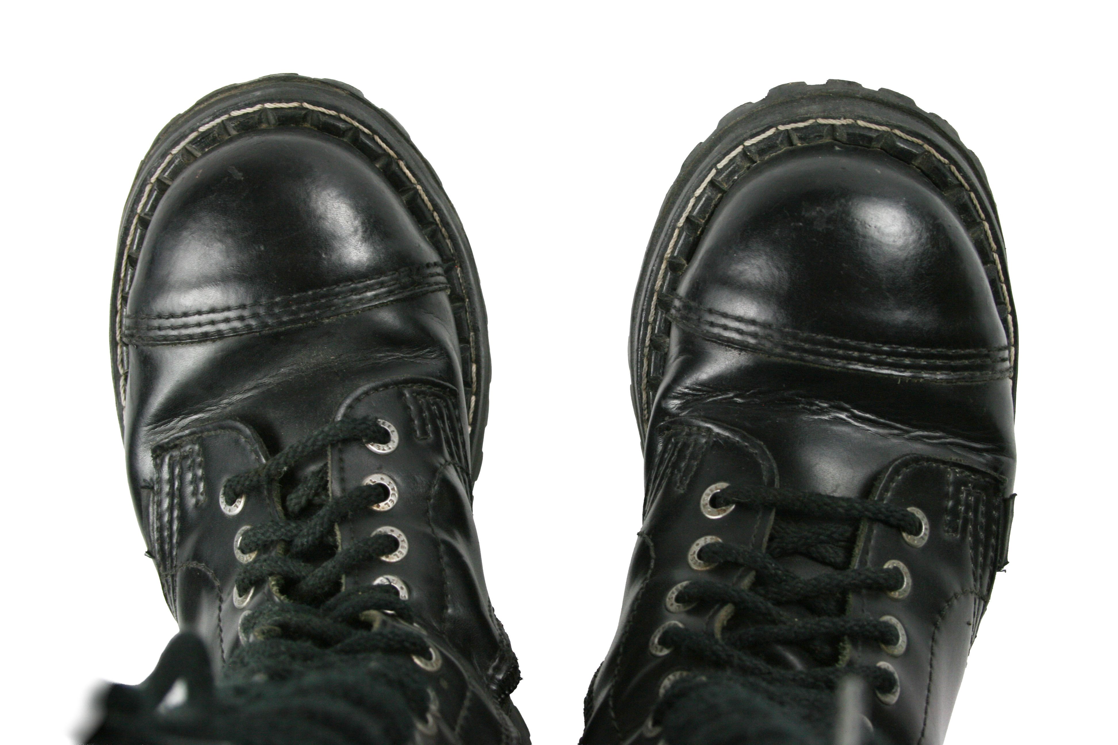 Other Steel 00S Buldozer Metal Rock Y2K High Punk Boots Vintage Size US 9 / IT 39 - 14 Thumbnail