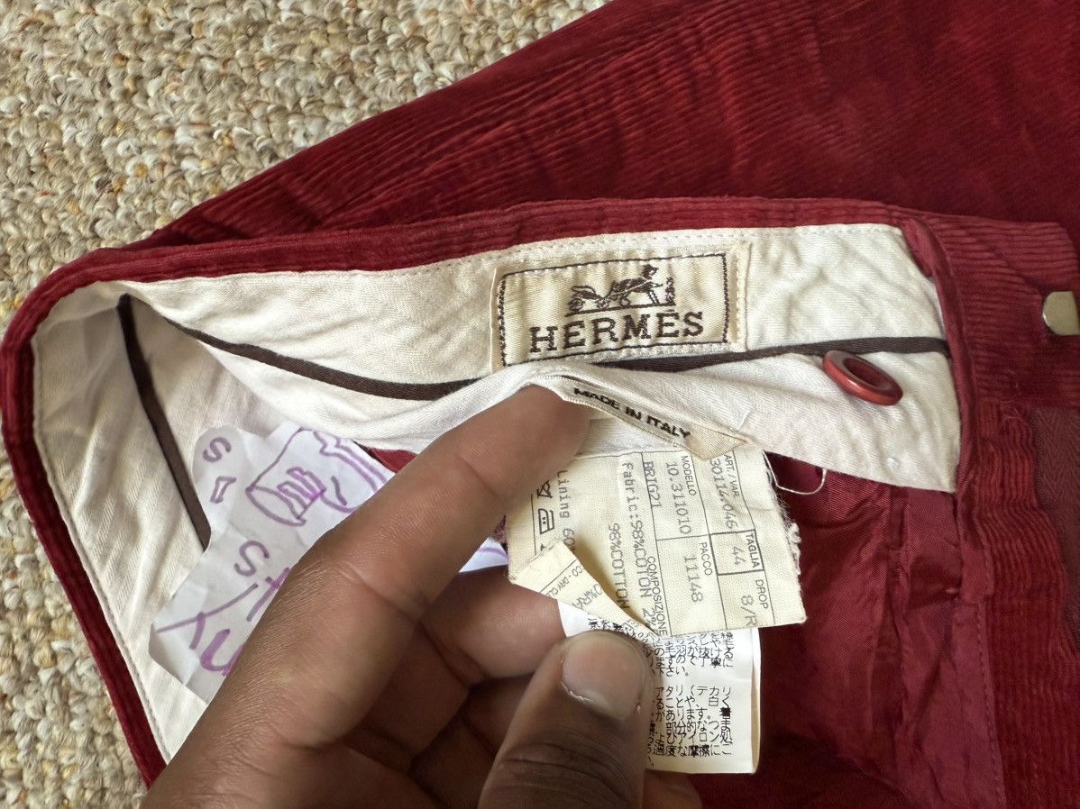 Hermes vintage hermes corduroy Size US 33 - 3 Thumbnail