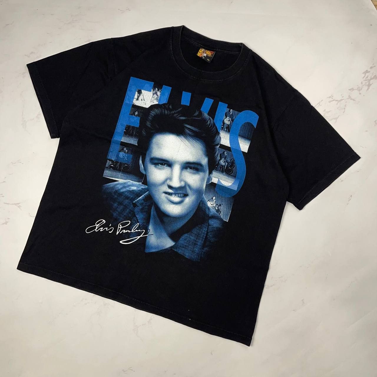 Vintage Vintage Elvis Presley Double Side Logo T Shirt Rock Tees Size US XL / EU 56 / 4 - 1 Thumbnail