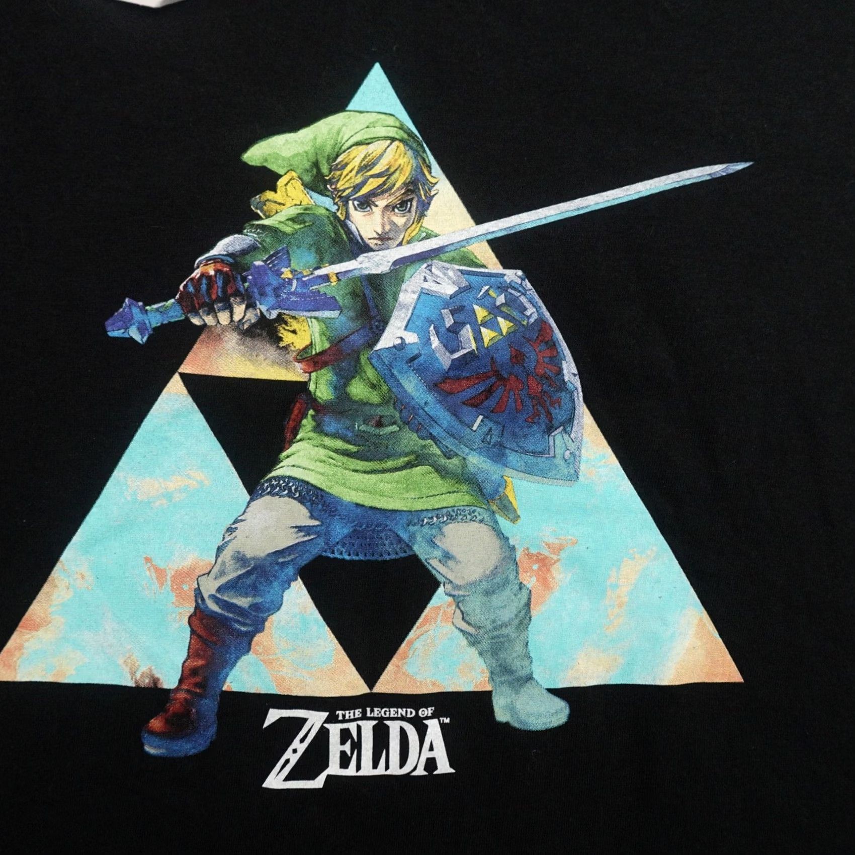 Nintendo Nintendo The Legend Of Zelda T-Shirt Large Mens Black XS? Size US L / EU 52-54 / 3 - 2 Thumbnail
