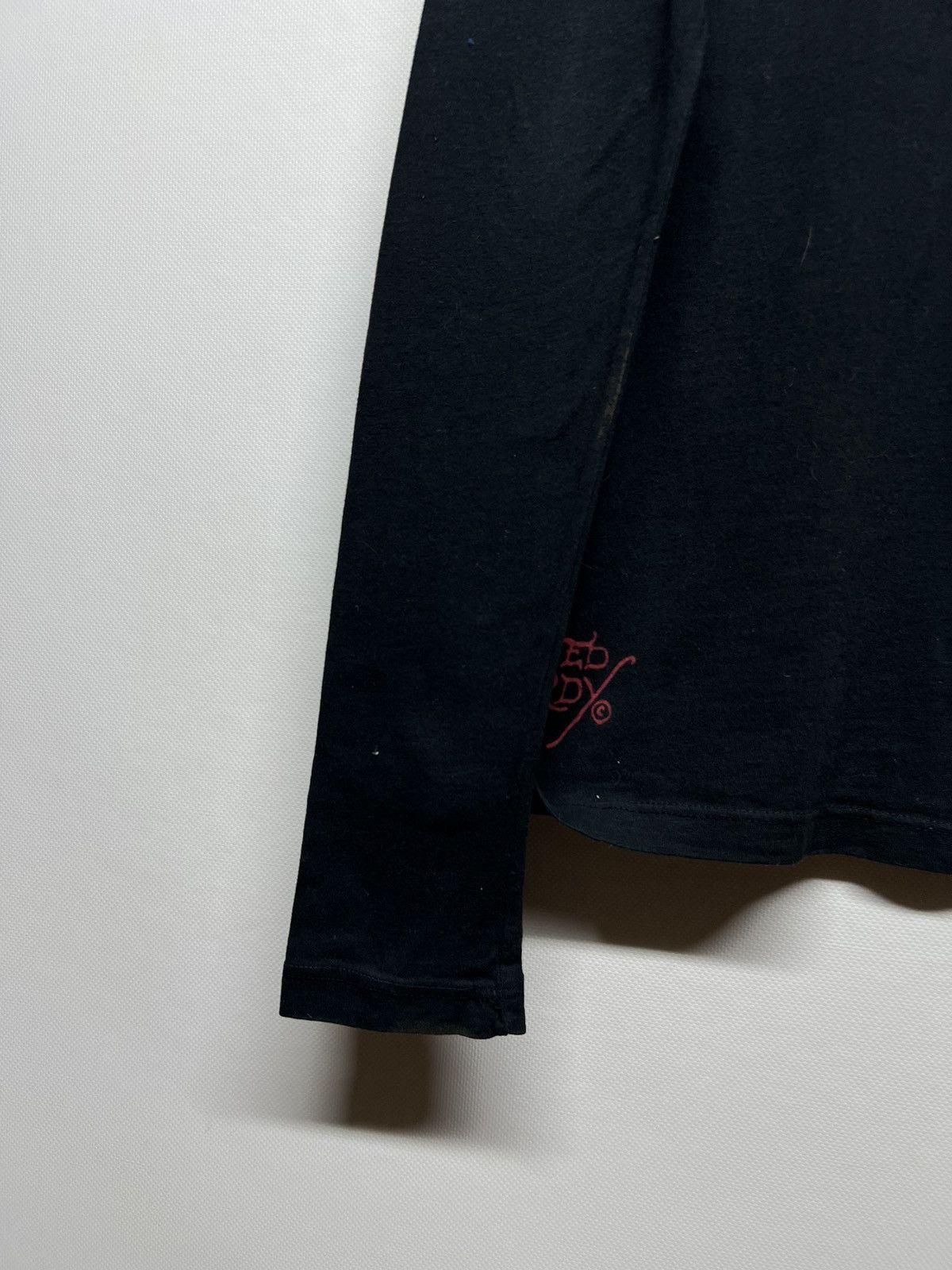 Christian Audigier × Ed Hardy × Vintage Vintage Y2k Ed Hardy 🖤 Golden Rose Of Love Long Sleeve 00’s Size S / US 4 / IT 40 - 7 Thumbnail