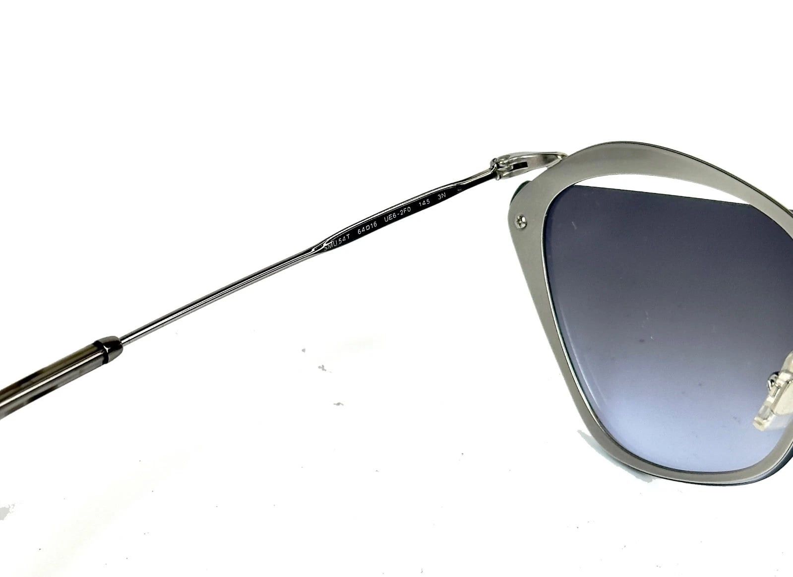 Miu Miu MIU MIU MU54TS NOIR Cut Out 54T Blue Gradient Sunglasses Size ONE SIZE - 2 Thumbnail