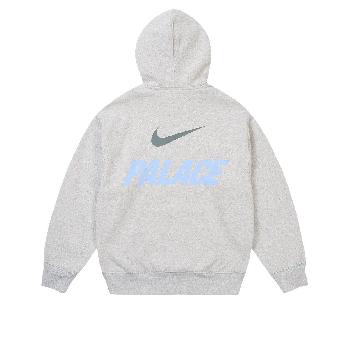 Palace Palace Nike Font Swoosh Hood Grey Marl Size Small Size US S / EU 44-46 / 1 - 5 Thumbnail