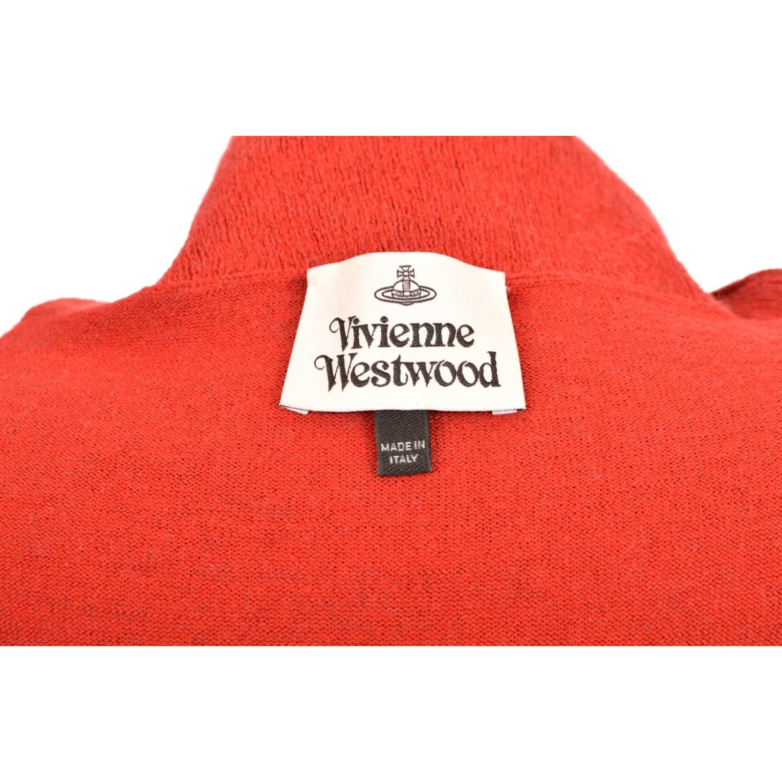Vivienne Westwood VIVIENNE WESTWOOD DDP Red High Neck Wool Dress XL Women Long Dress - Bodycon S26CT0584 S13141 Size XL / US 12-14 / IT 48-50 - 6 Thumbnail