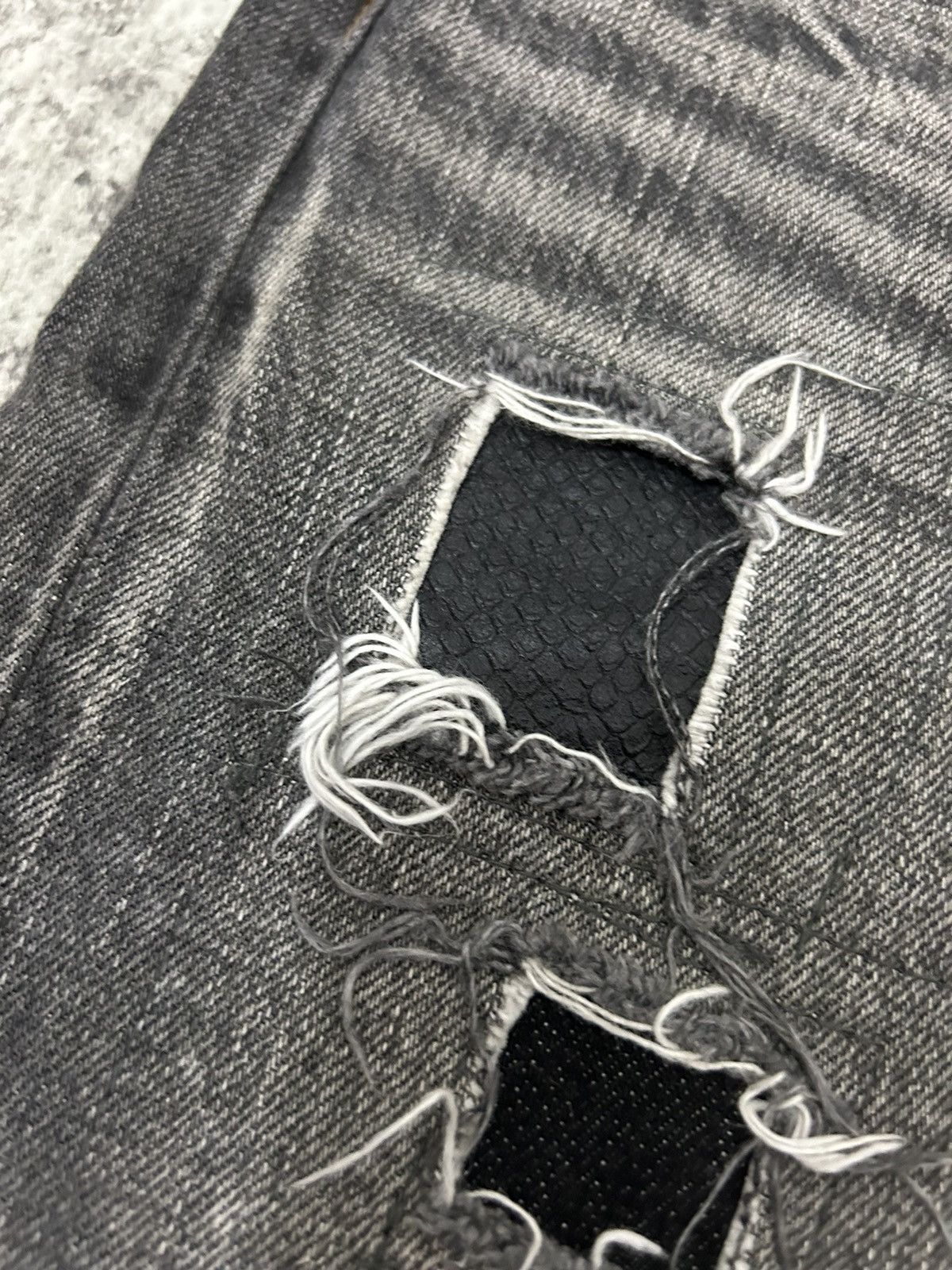 If Six Was Nine Jackrose Number Nine Tornado Mart style Denim Size US 33 - 9 Thumbnail