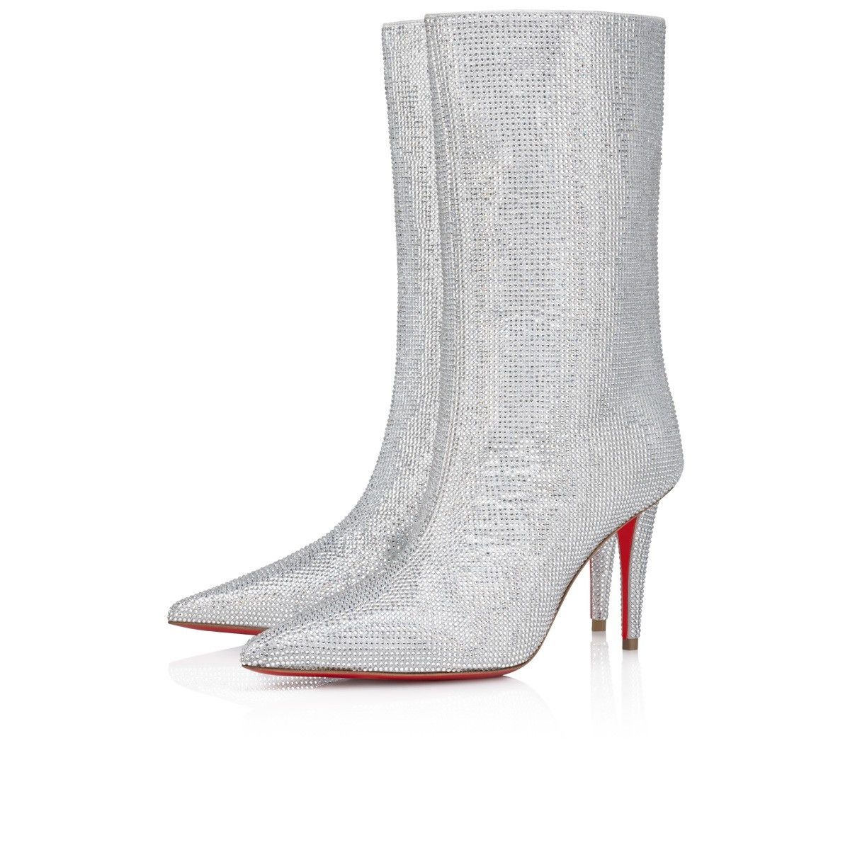 Christian Louboutin astrilarge strass booty Size US 6.5 / IT 36.5 - 1 Thumbnail