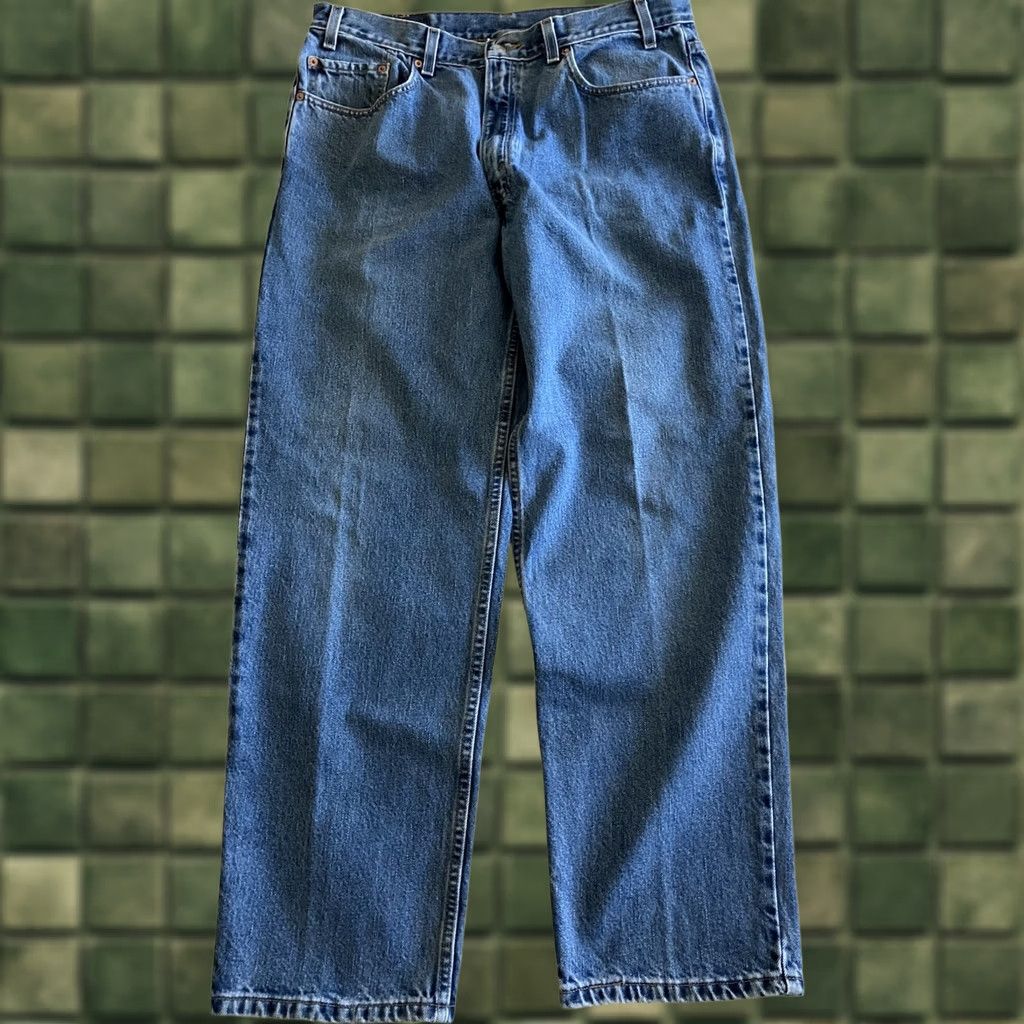Levi's VINTAGE Levi’s 550 Jeans Relaxed Fit Medium Wash Jeans 36 Men Size US 36 / EU 52 - 1 Thumbnail