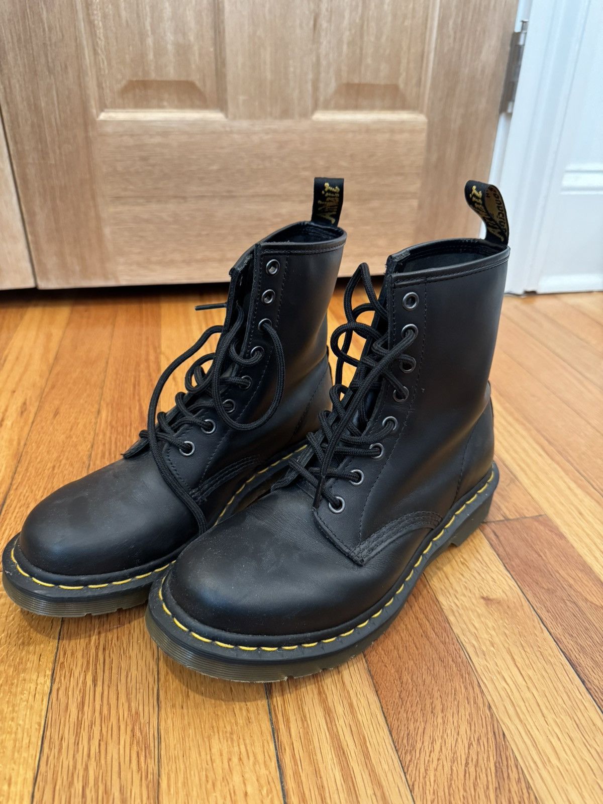 Dr. Martens Black Dr. Martens 1460 Boots Size US 8 / IT 38 - 1 Thumbnail