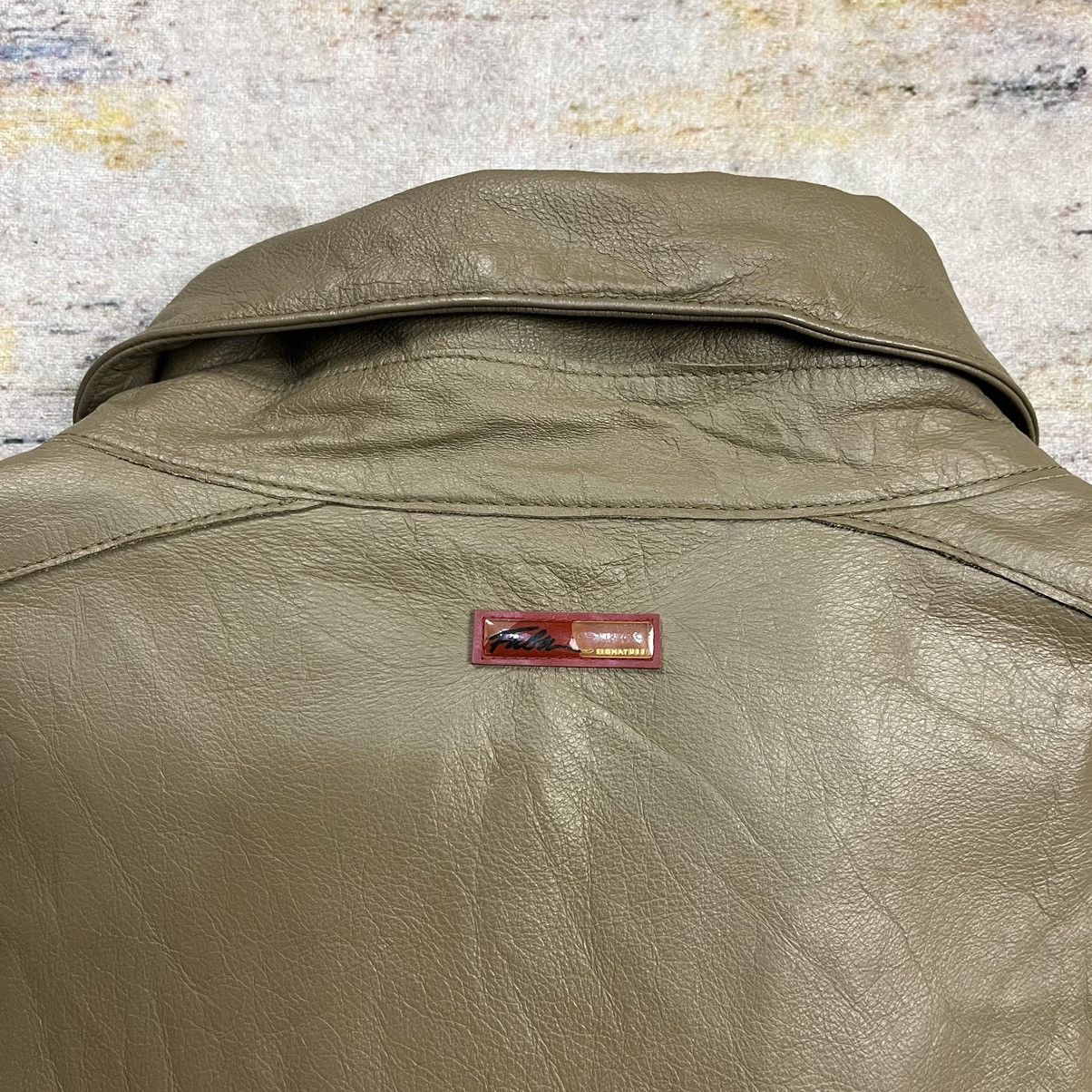 Fubu Vintage y2k fubu genuine leather jacket Size US XL / EU 56 / 4 - 9 Thumbnail