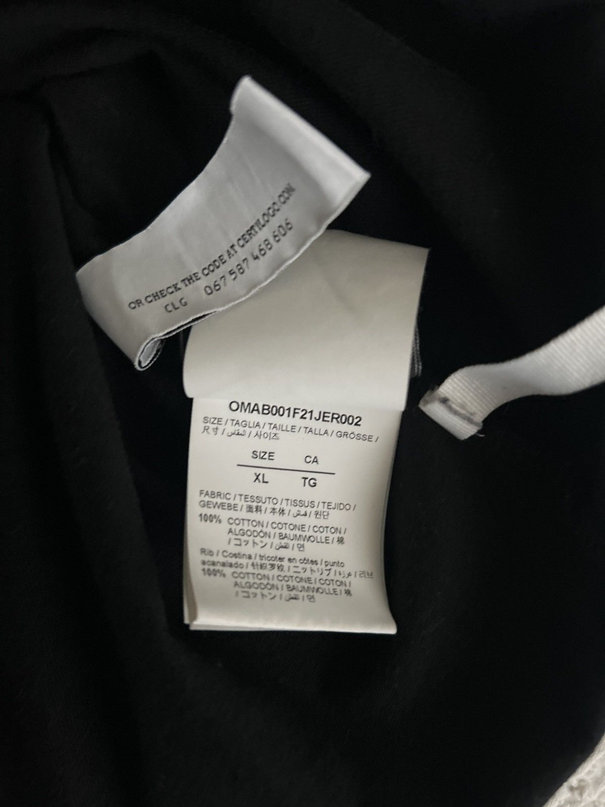 Off-White Off White Long Sleeve Shirt Size US L / EU 52-54 / 3 - 7 Thumbnail