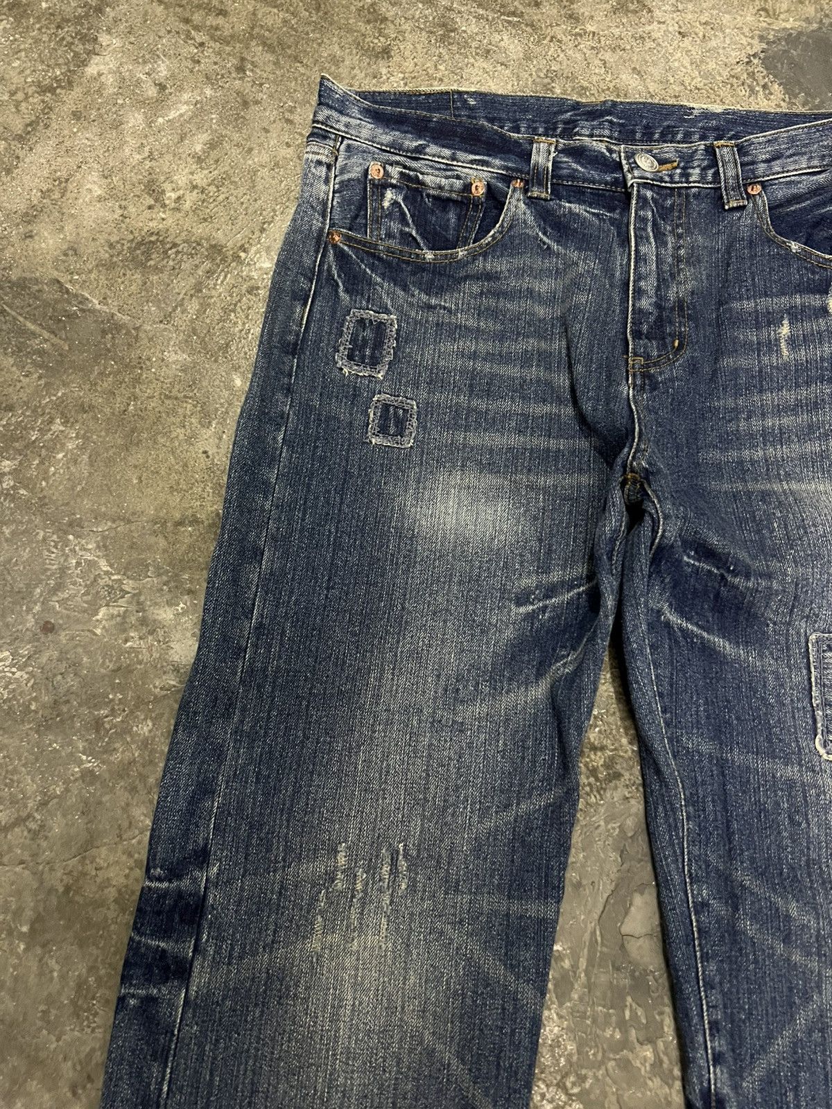 Japanese Brand JAPANESE SUKAJAN JEAN Size US 34 / EU 50 - 6 Thumbnail