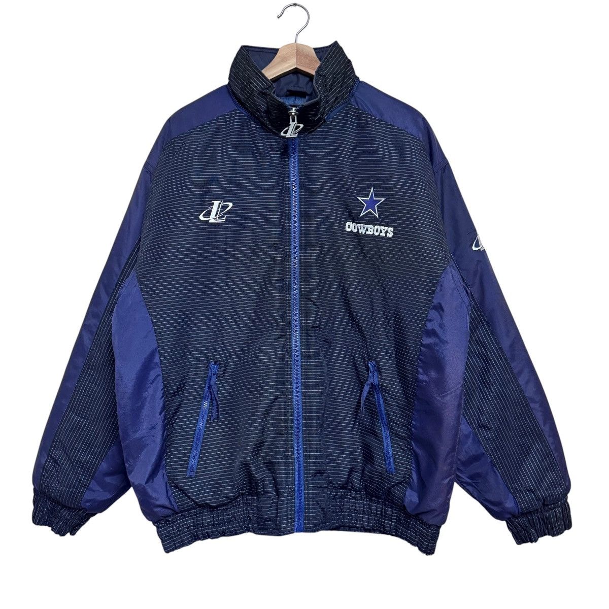 NFL Vintage 90s Dallas Cowboys Puffer Jacket Size US M / EU 48-50 / 2 - 2 Thumbnail