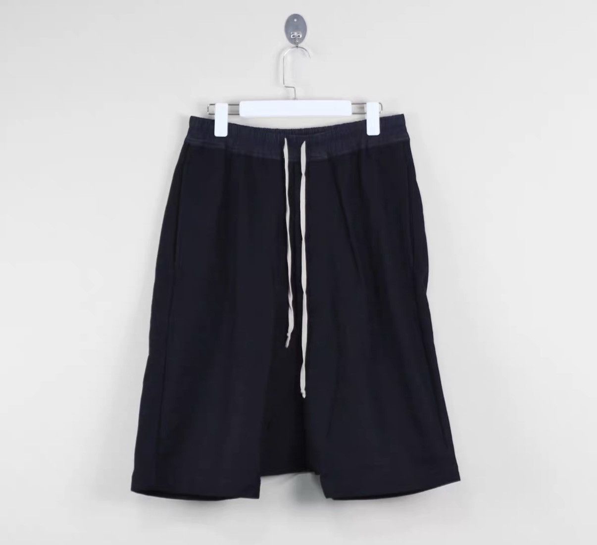 Rick Owens Rick Owens Mainline Cashmere & Wool Blend Drop-Crotch Shorts Size US 32 / EU 48 - 1 Thumbnail