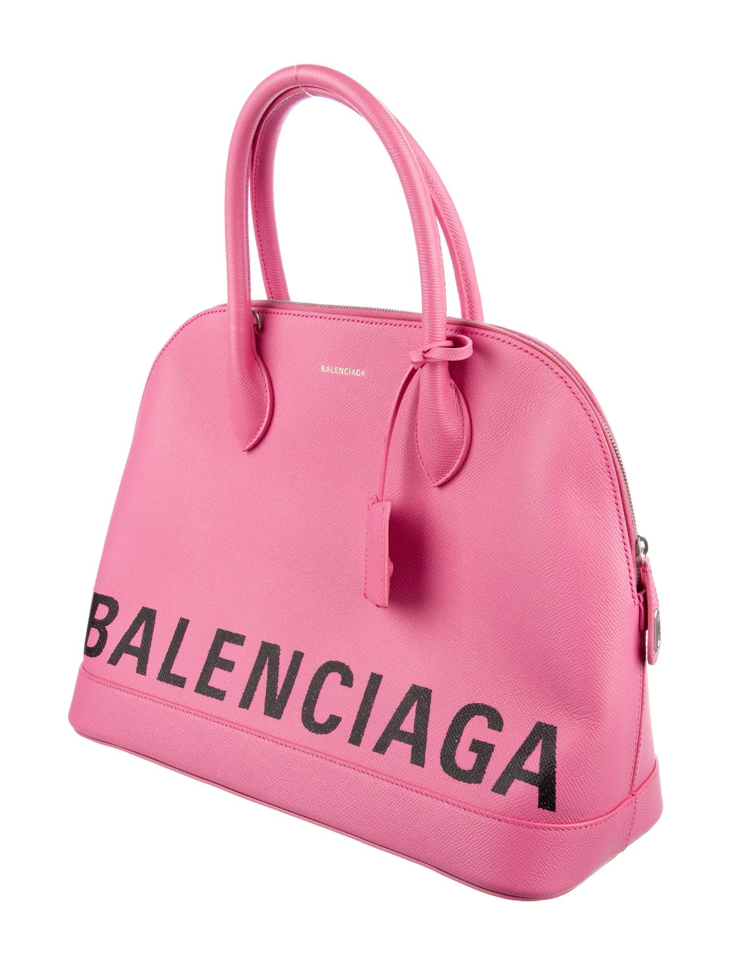 Balenciaga o1bcso1str0125 Size: OS / Ville Small Handbag in Pink Size ONE SIZE - 3 Thumbnail