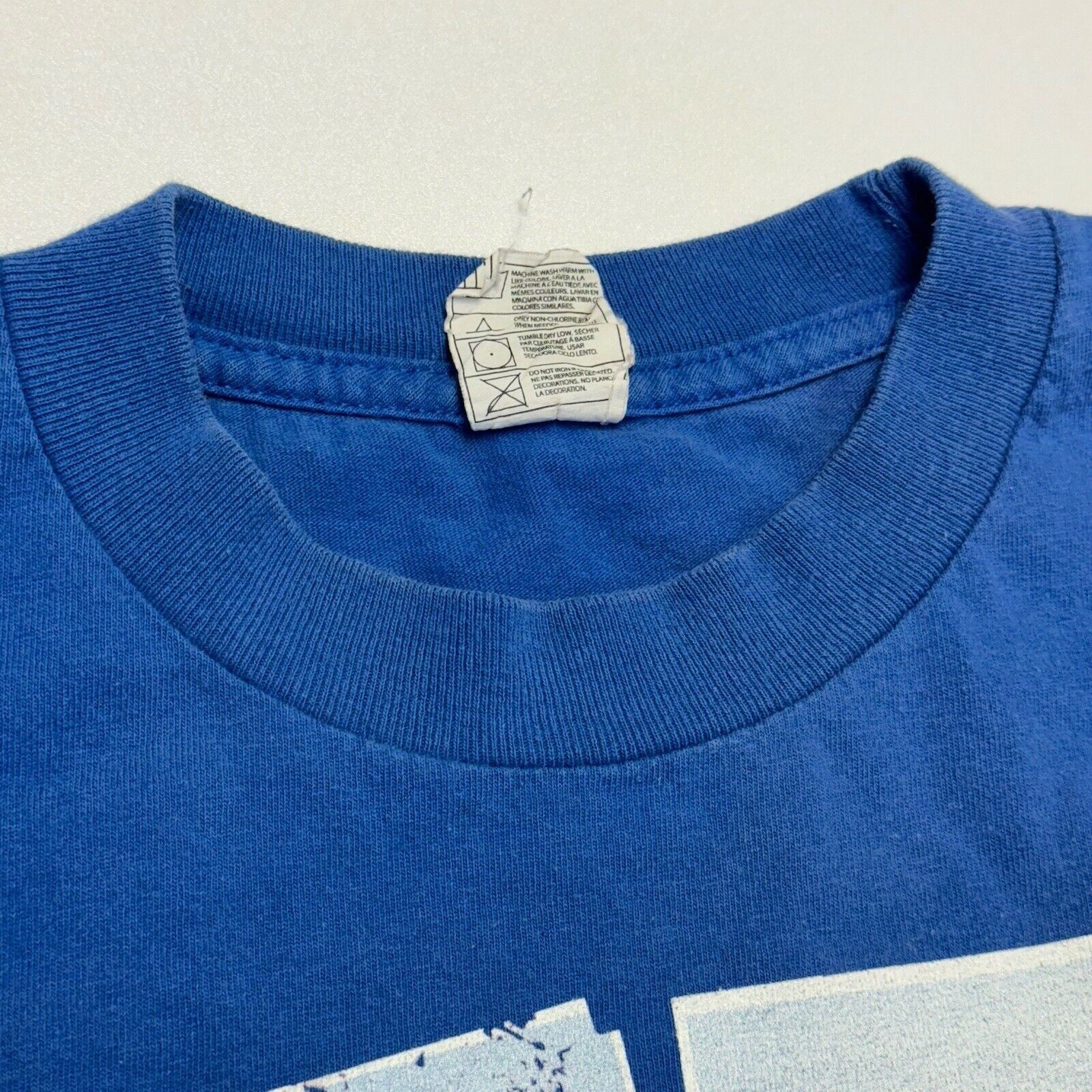 Vintage Vintage Division 4 Quad Racing T Shirt Mens Small Blue Outdo Size US S / EU 44-46 / 1 - 5 Thumbnail