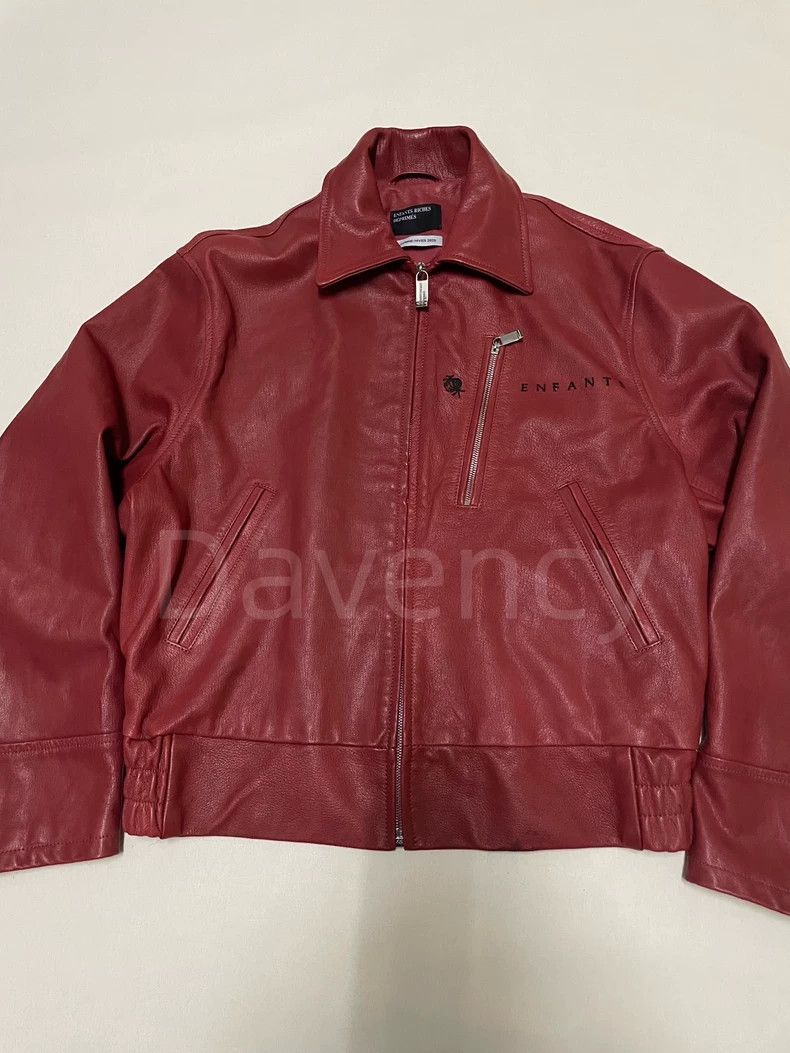 Enfants Riches Deprimes Enfants Riches Deprimes Red Leather Jacket Size US L / EU 52-54 / 3 - 1 Thumbnail
