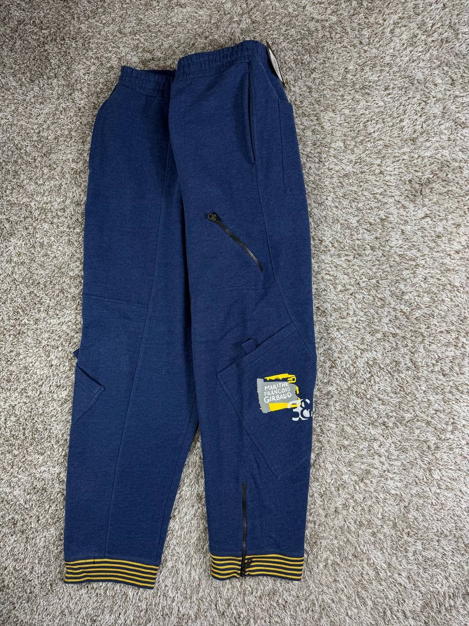 Marithe + Francois Girbaud Marithe Francois Girbaud Sweatpants Cargo Style Zip Cuffs Size US 36 / EU 52 - 5 Thumbnail