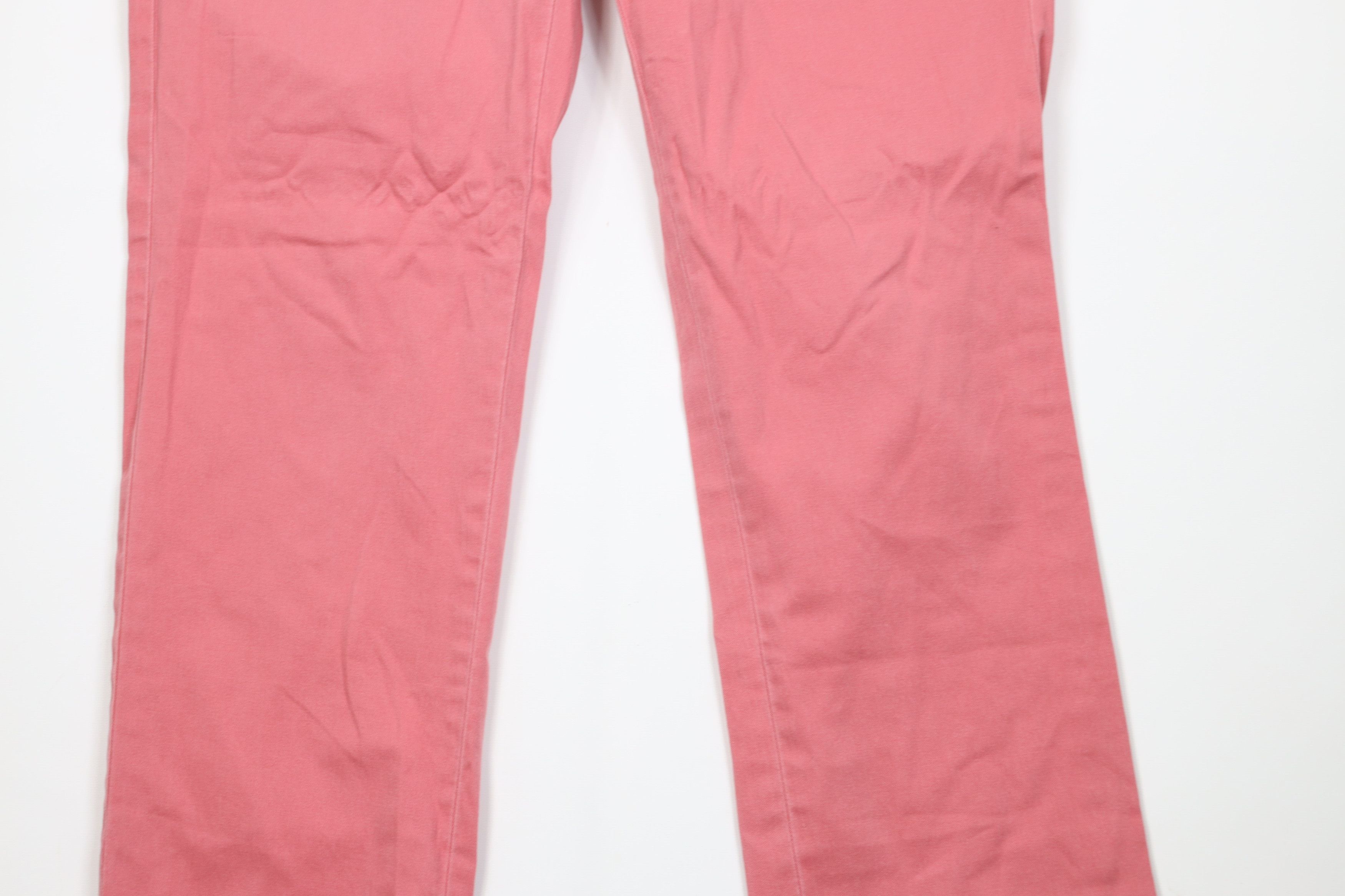 Ralph Lauren Vintage Ralph Lauren Stonewash Straight Leg Chino Pants Red Size US 33 - 3 Thumbnail