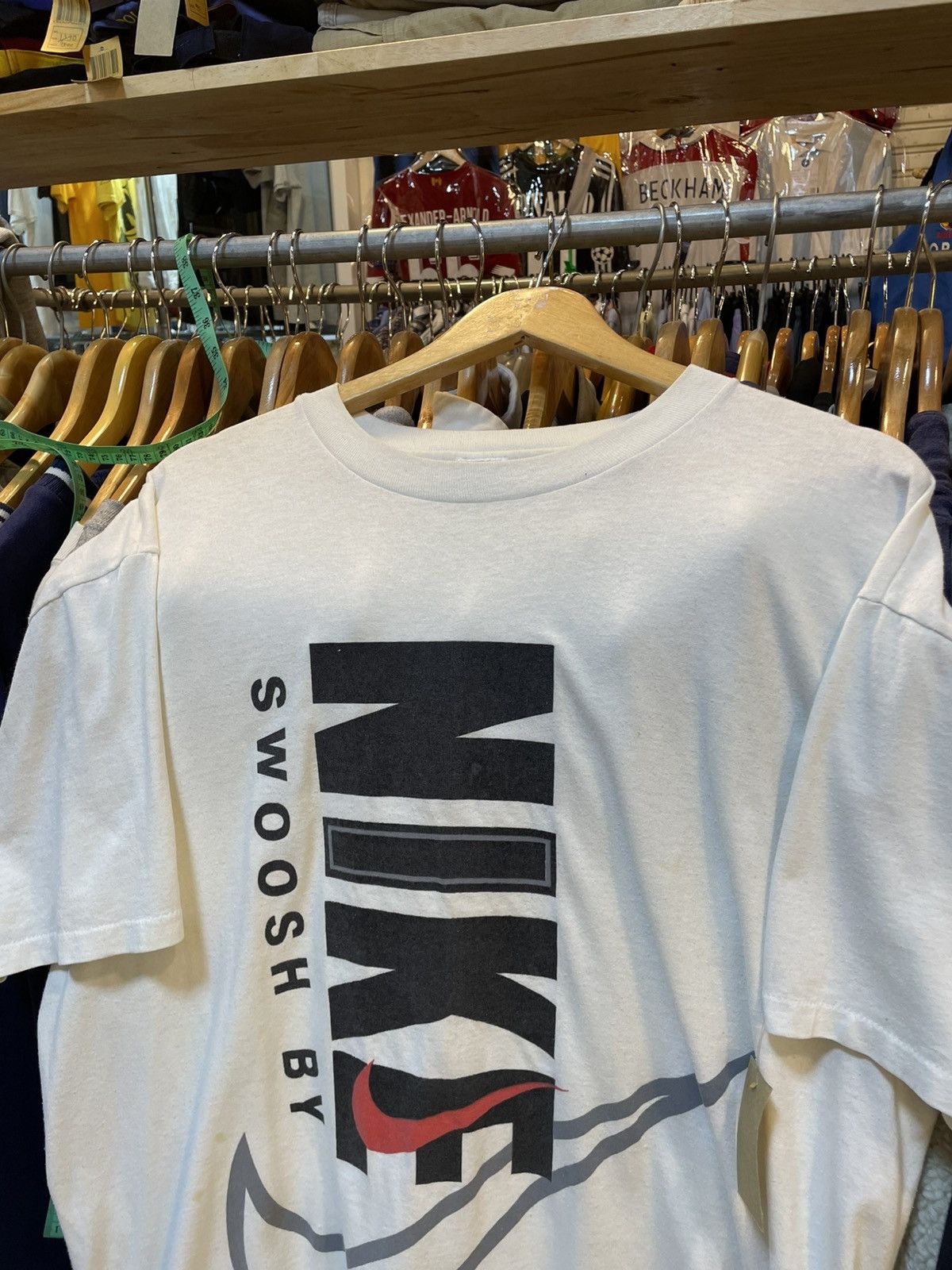 Nike Rare Vintage Nike Spell Out 90s Tee Size US XL / EU 56 / 4 - 2 Thumbnail
