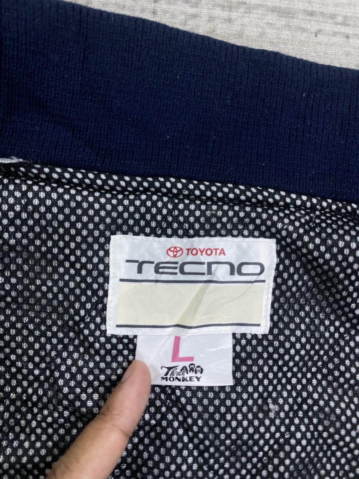 Japanese Brand Vintage Toyota Techno Fullzip Jacket Size US XL / EU 56 / 4 - 8 Thumbnail