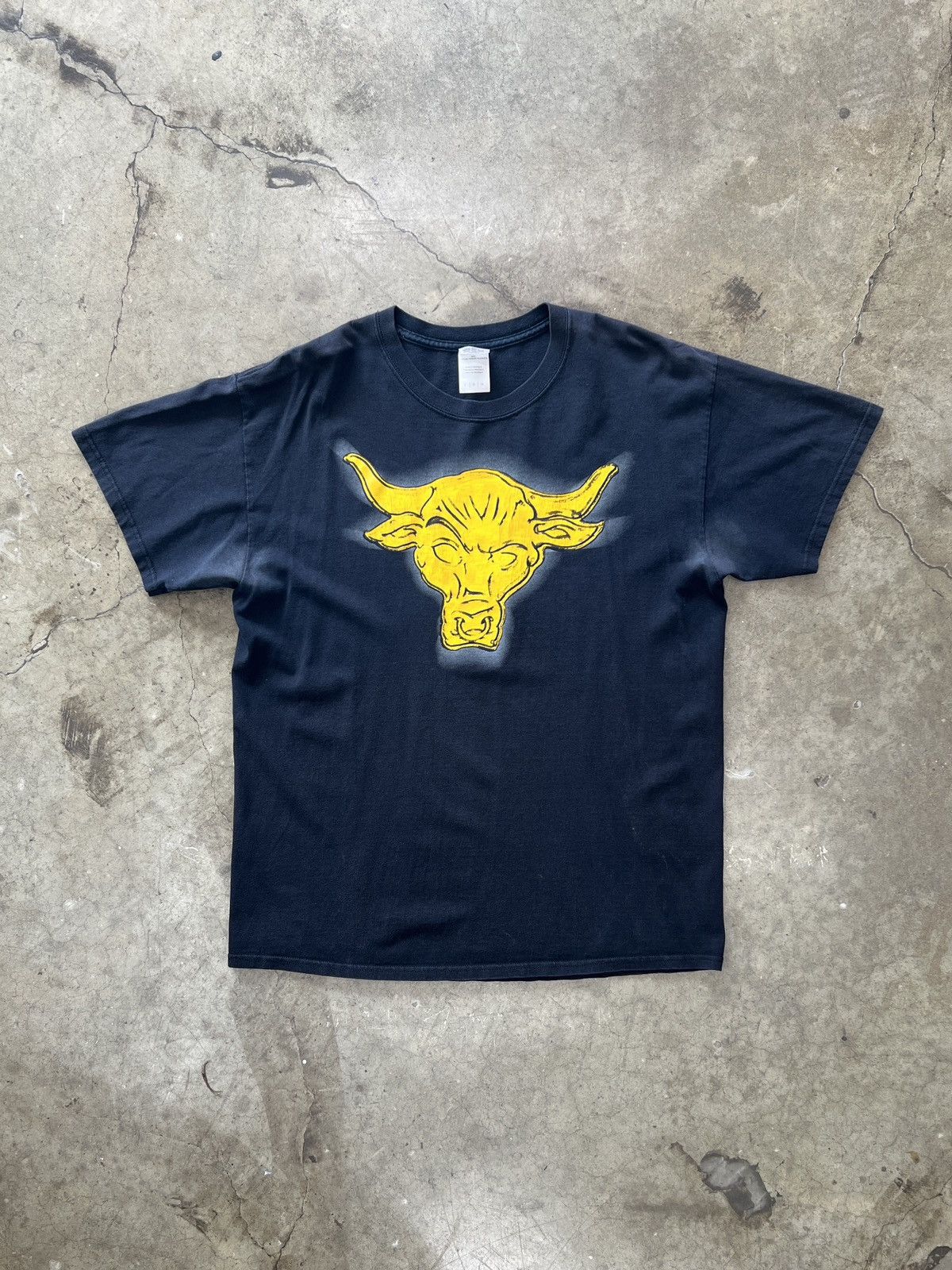 WWF Vintage The Rock Recognized Symbol WWF Bull Tee Large Size US L / EU 52-54 / 3 - 6 Thumbnail