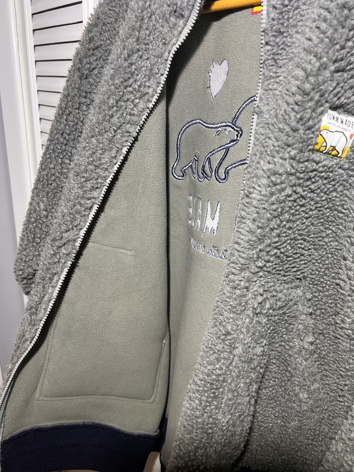 Human Made Human Made Boa Fleece Jacket Size US XL / EU 56 / 4 - 7 Thumbnail