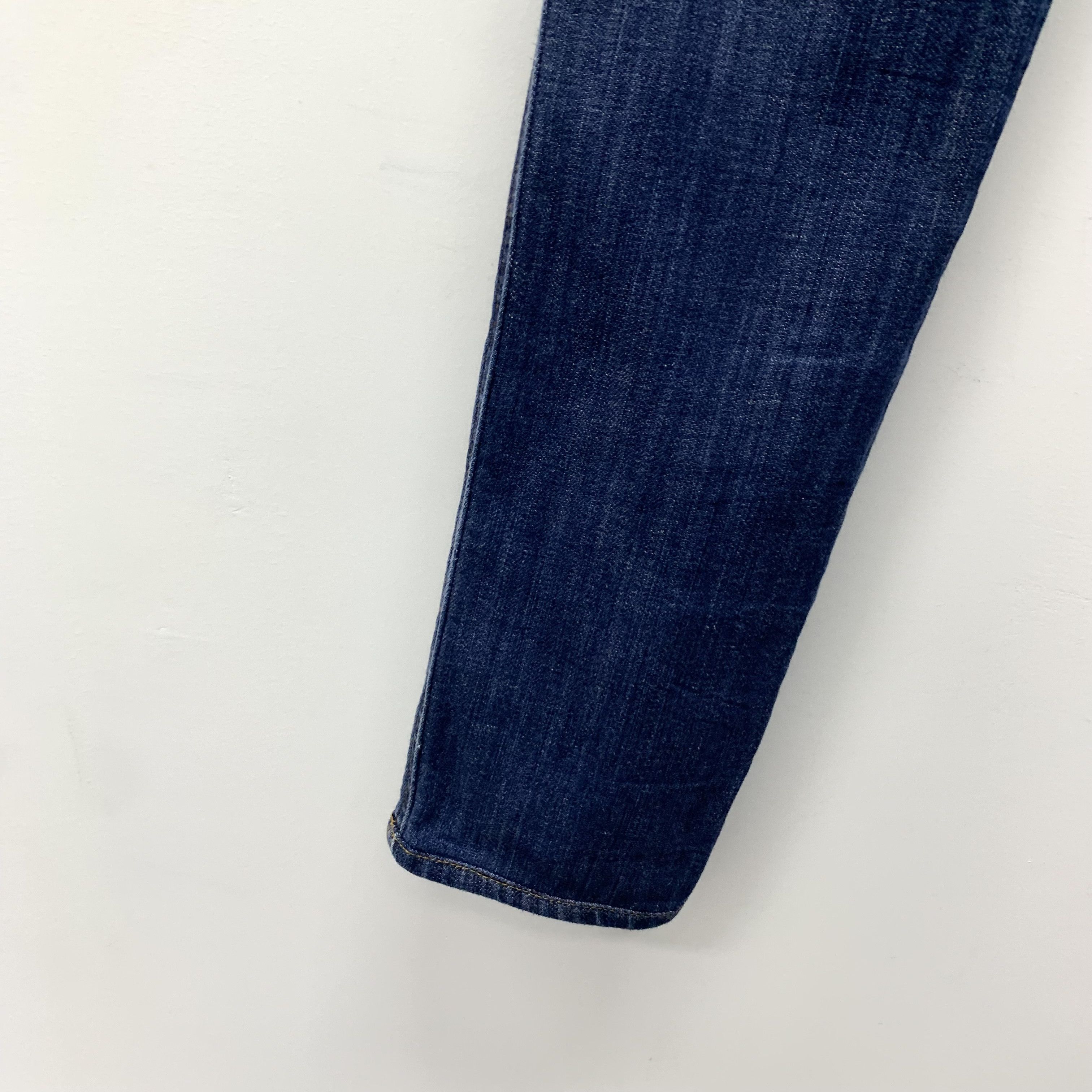 Armani Armani Jeans Denim Pants – Deep Blue Washed Cotton (Size 26) Size 26" / US 2 / IT 38 - 5 Thumbnail