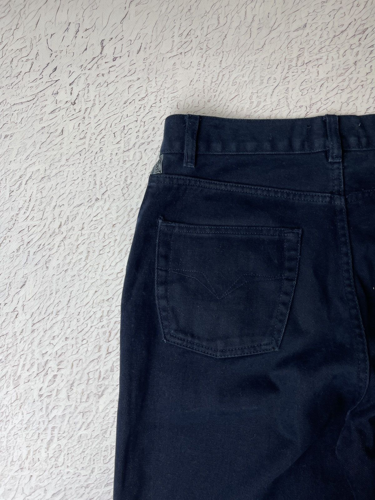Versace Jeans Couture Versace Jeans Couture vintage navy blue denim jeans pants Size US 32 / EU 48 - 15 Thumbnail