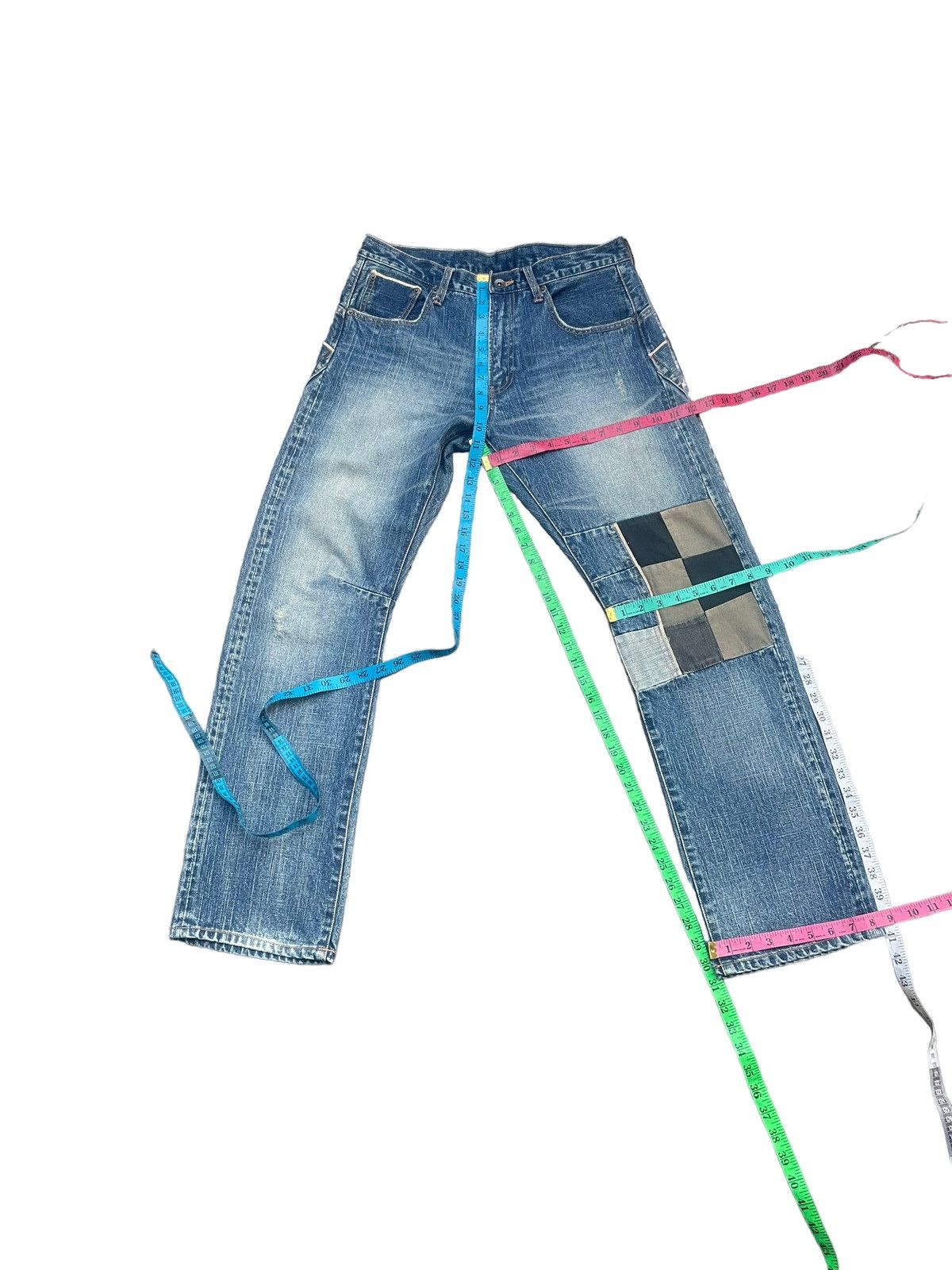 Japanese Brand Gland Edge Selvedge Custom Denim Size US 33 - 21 Thumbnail
