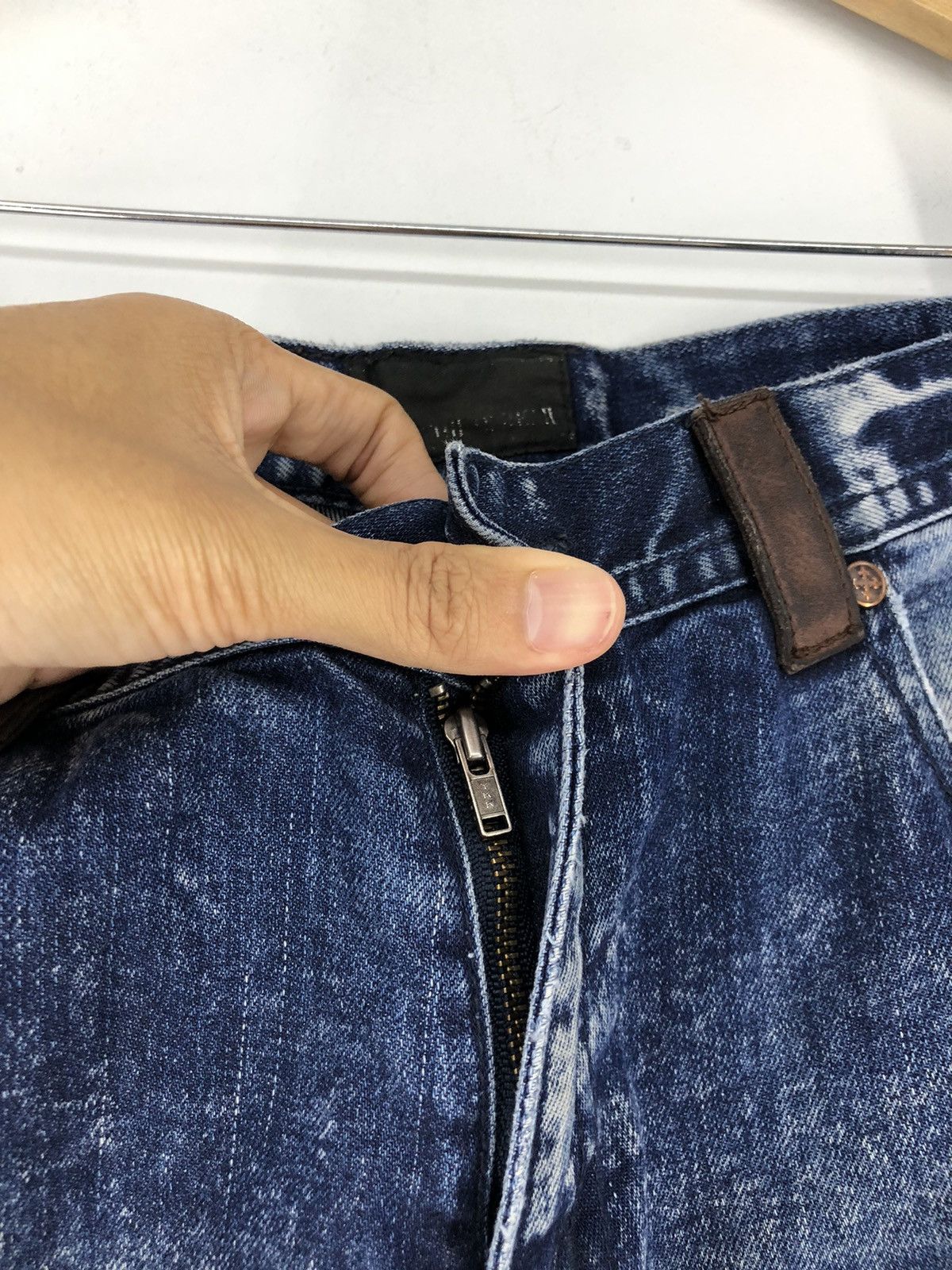 Japanese Brand Japanese Brand Chil Deric ll Distressed Faded Blue Jeans Size US 32 / EU 48 - 10 Thumbnail
