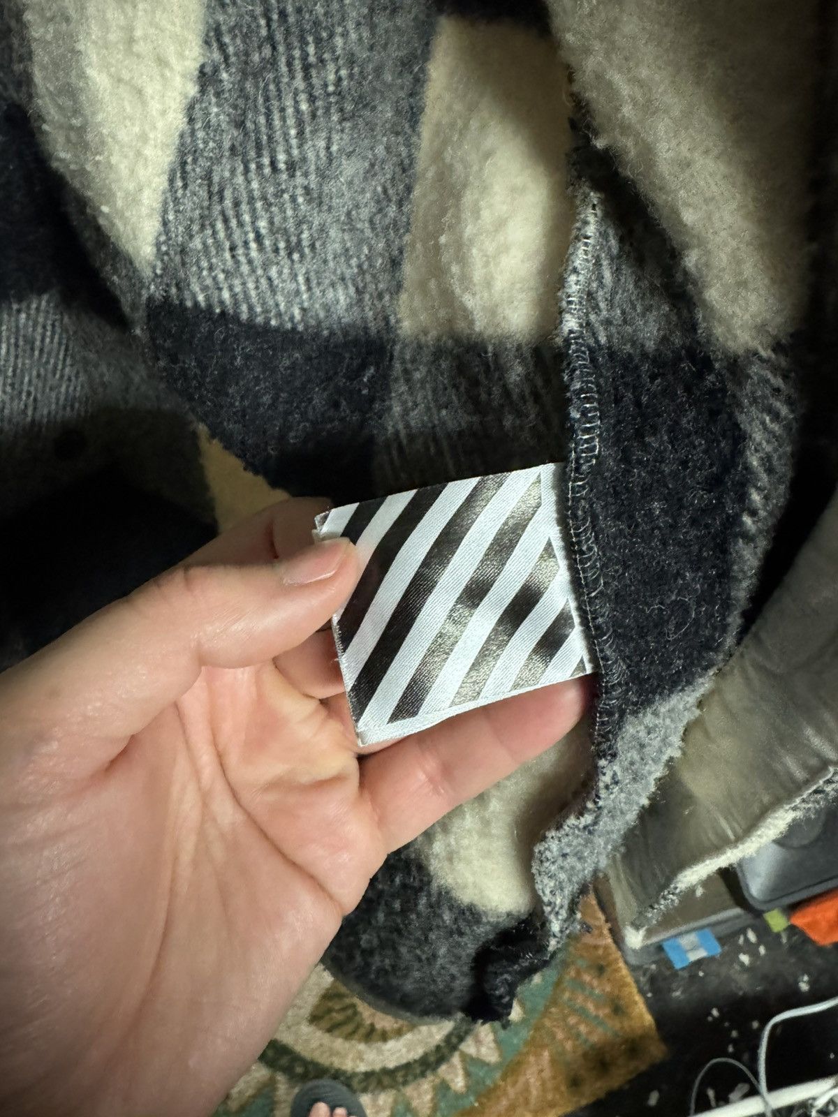 Off-White OFF WHITE FW16 Patchwork Wool Flannel Size US M / EU 48-50 / 2 - 9 Thumbnail