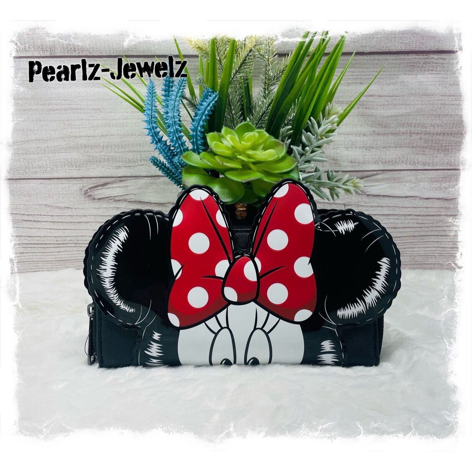 Disney Loungefly Disney Mickey & Minnie Mouse Reversible Balloon Co Size ONE SIZE - 2 Thumbnail
