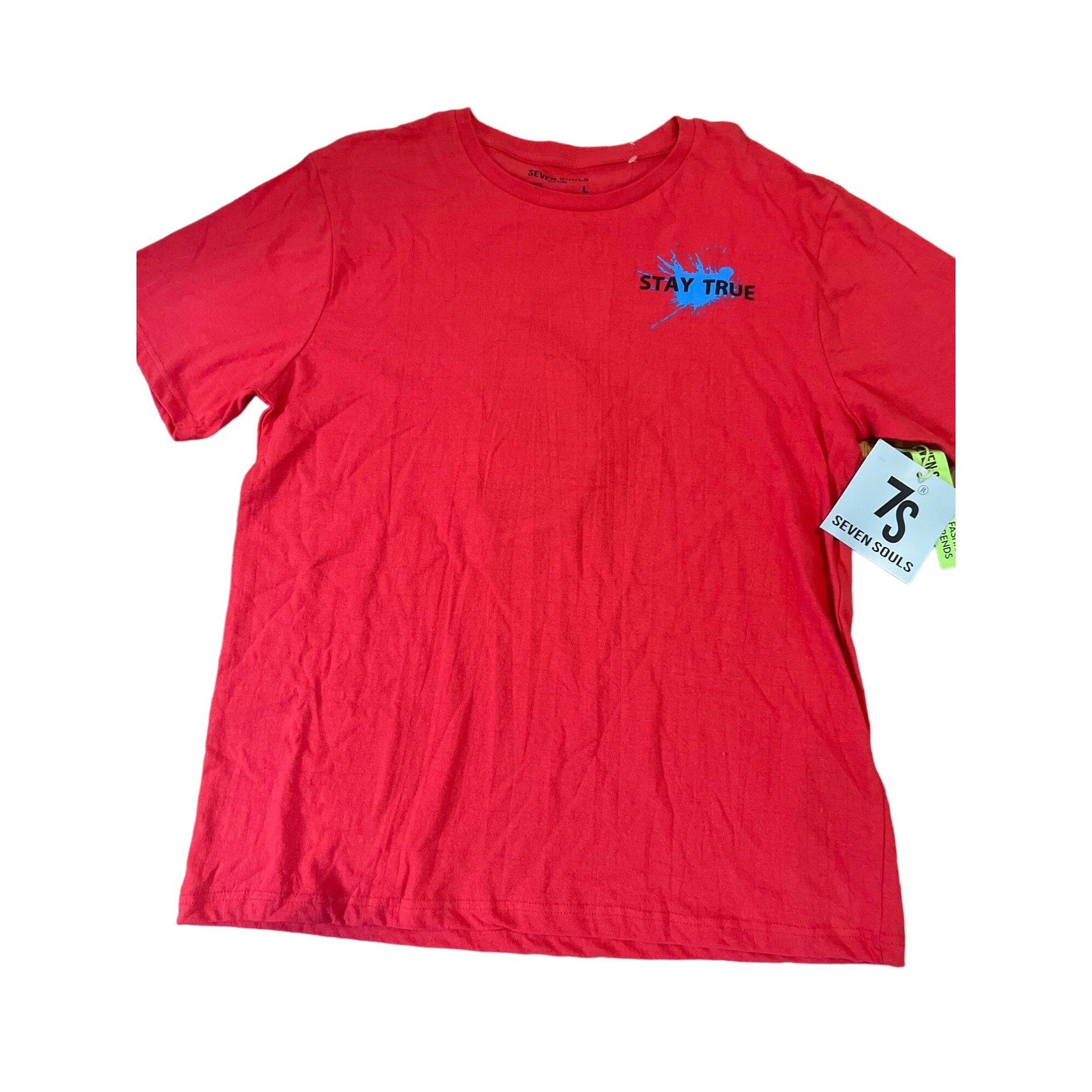 Other Seven Souls Stay True Until the End of Time Graphic Tee Shir Size US L / EU 52-54 / 3 - 3 Thumbnail