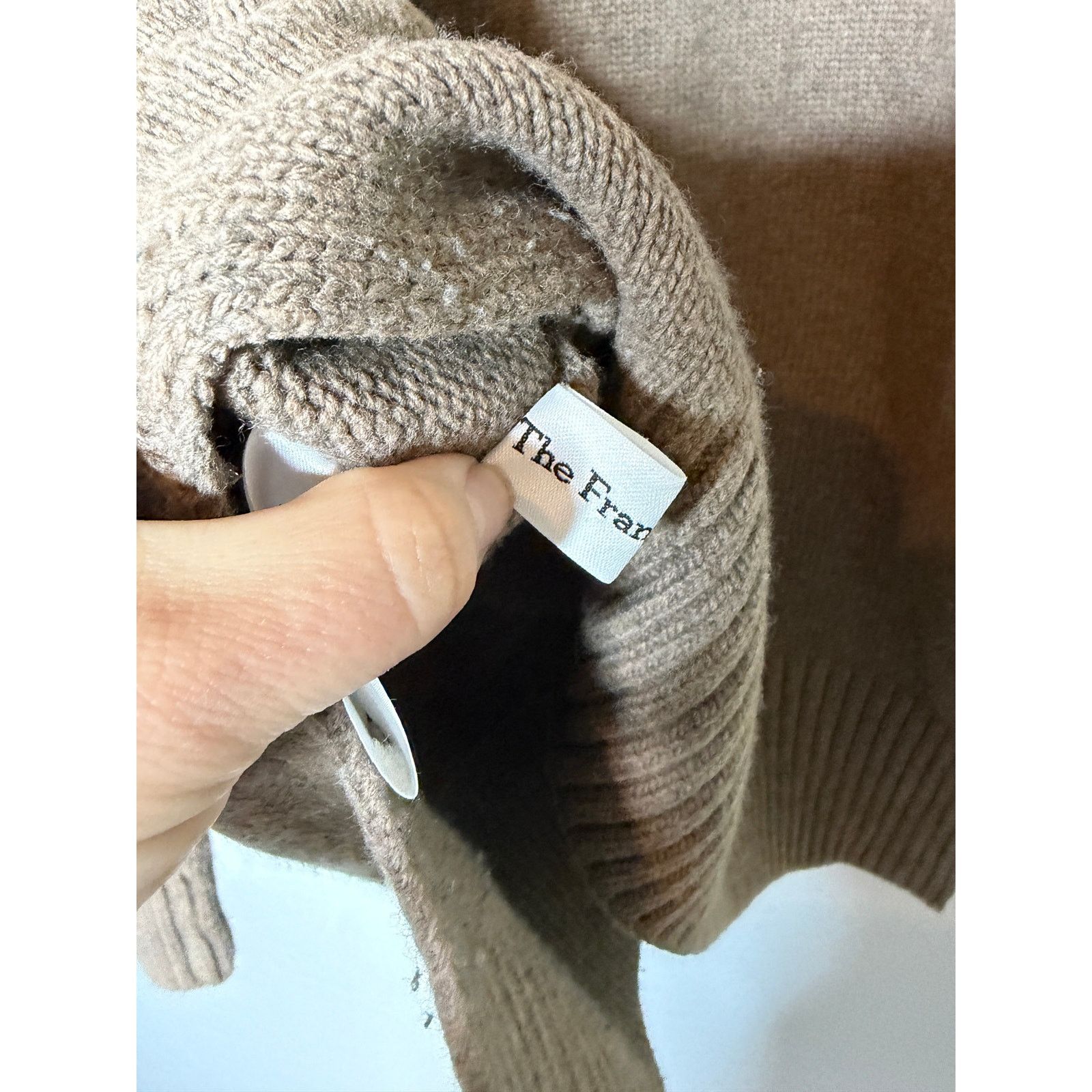 Frankie Shop The Frankie Shop Odense Turtleneck sweater in Brown Sz M/L Size M / US 6-8 / IT 42-44 - 6 Thumbnail