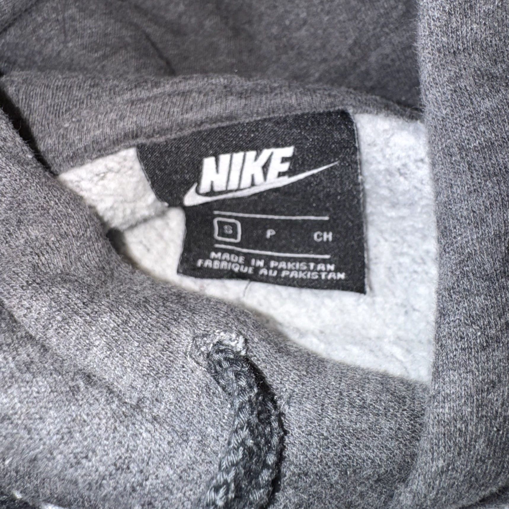 Nike VINTAGE Nike Just Do It Hoodie Men’s M Gray Embroidered Size US M / EU 48-50 / 2 - 3 Thumbnail