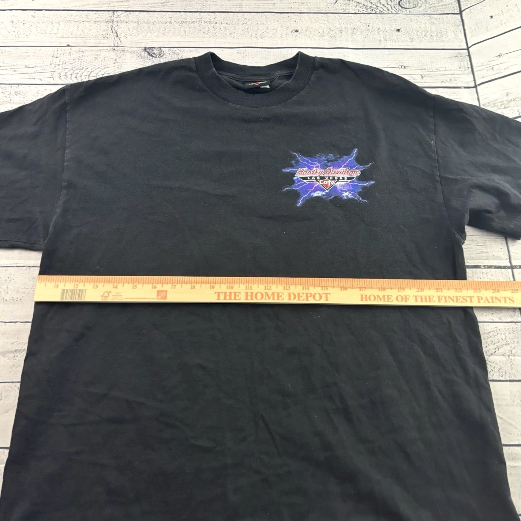 Harley Davidson Harley-Davidson Cafe Las Vegas Short Sleeve T Shirt Men's XL Black Size US XL / EU 56 / 4 - 5 Thumbnail