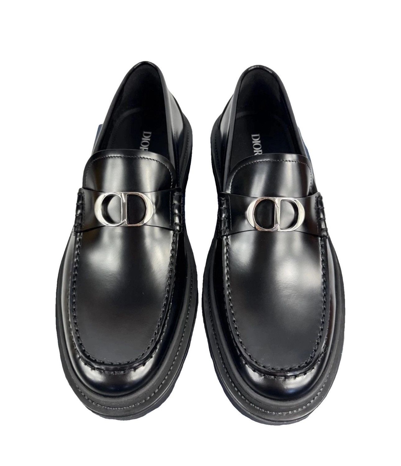 Dior CD LOAFERS POLISHED CALFSKIN Size US 12 / EU 45 - 1 Thumbnail