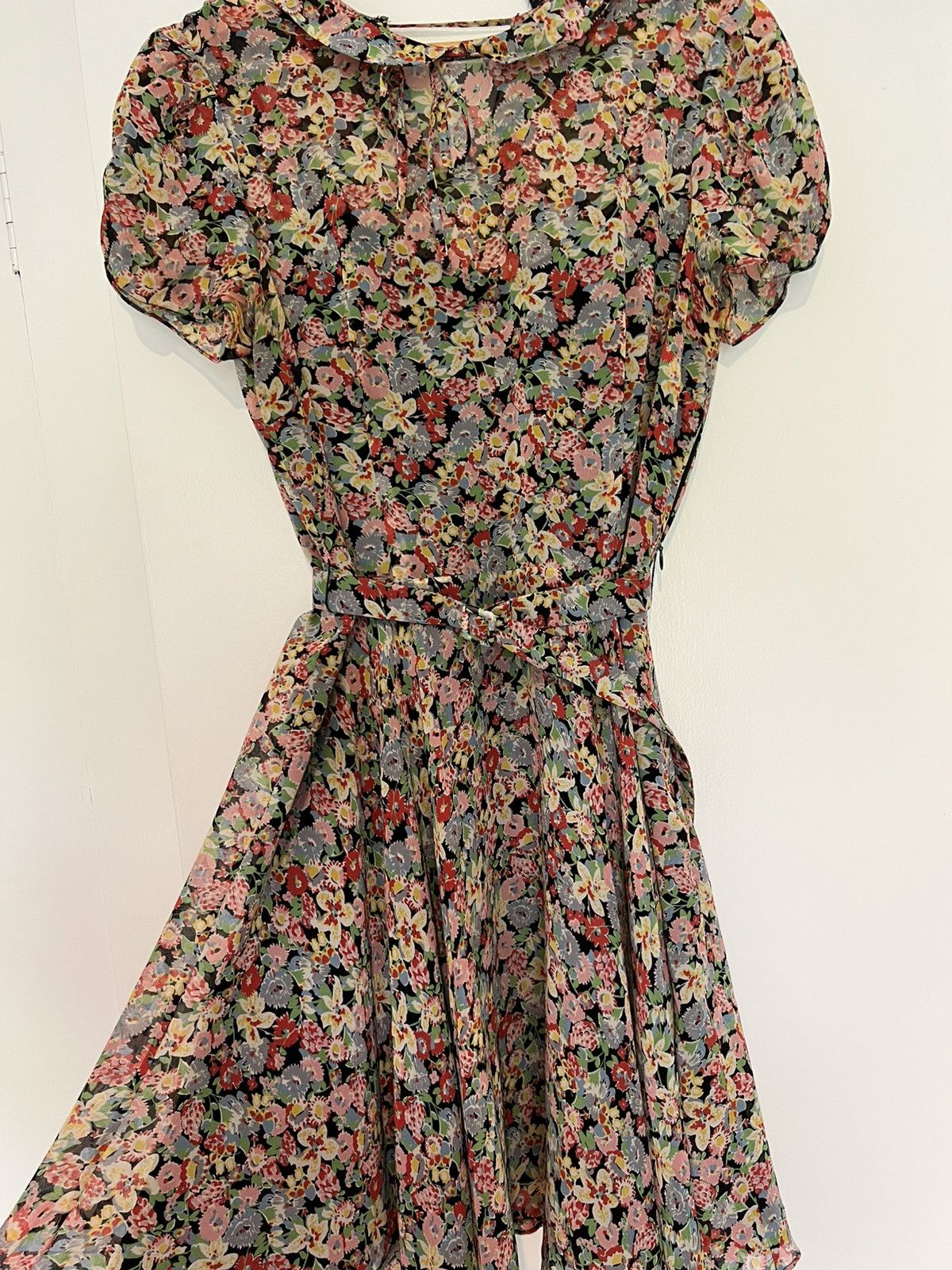 Polo Ralph Lauren 100% silk Polo Ralph Lauren round collar dress Size M / US 6-8 / IT 42-44 - 8 Thumbnail
