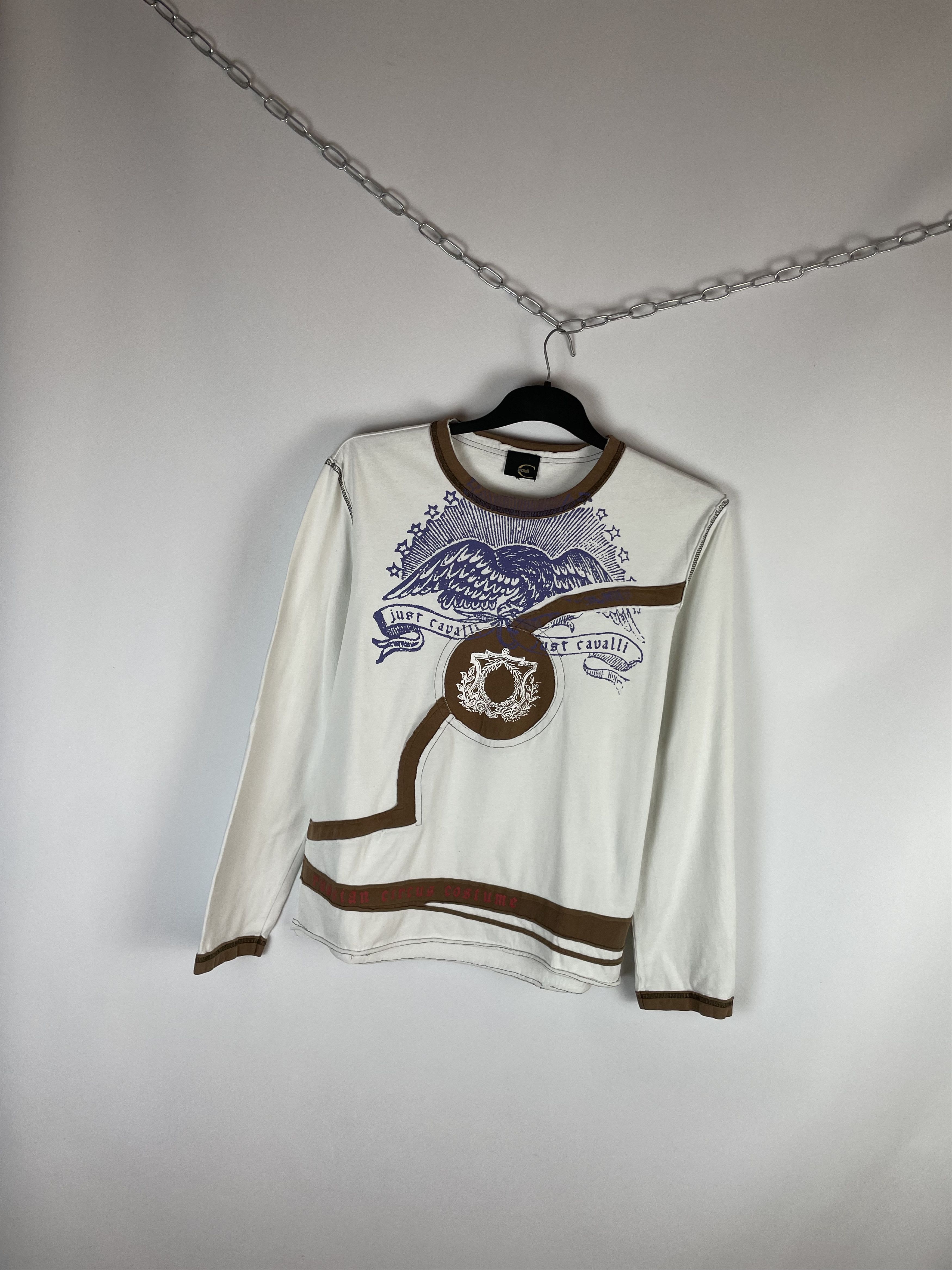 Just Cavalli Vintage Just Cavalli Long Sleeve Y2K Size US M / EU 48-50 / 2 - 2 Thumbnail