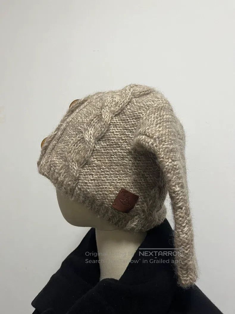 Vivienne Westwood Vivienne Westwood Knitted Cap Size ONE SIZE - 3 Thumbnail