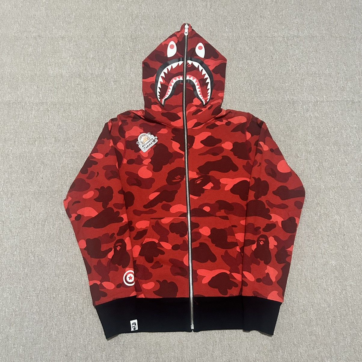 Bape Bape Shark Reversible Hoodie Size US S / EU 44-46 / 1 - 5 Thumbnail