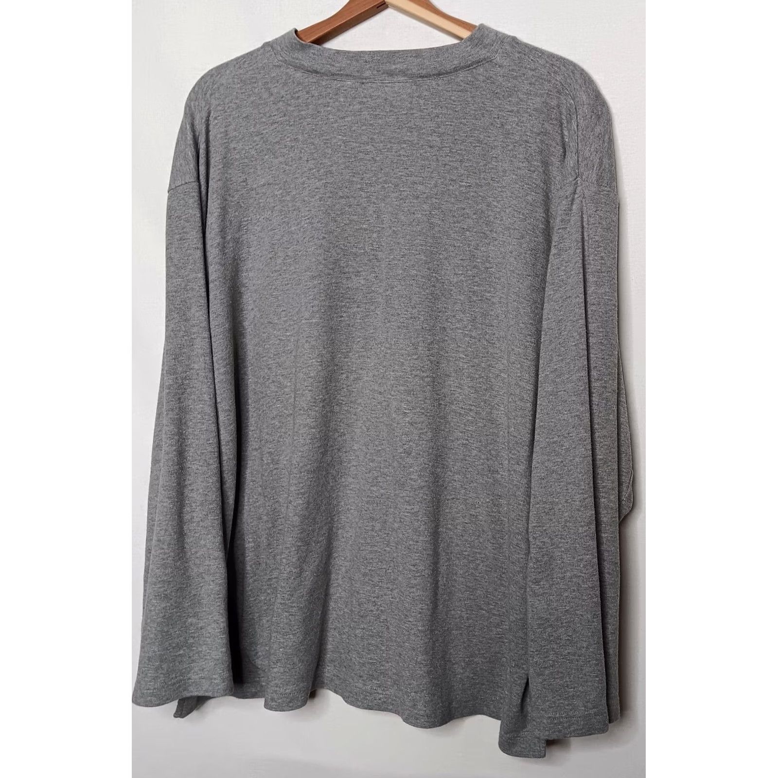 Vintage VINTAGE World Wildlife Federation Shirt Wolf 2XL Henley Gray Nature Animal Size XXL / US 16-18 / IT 52-54 - 5 Thumbnail