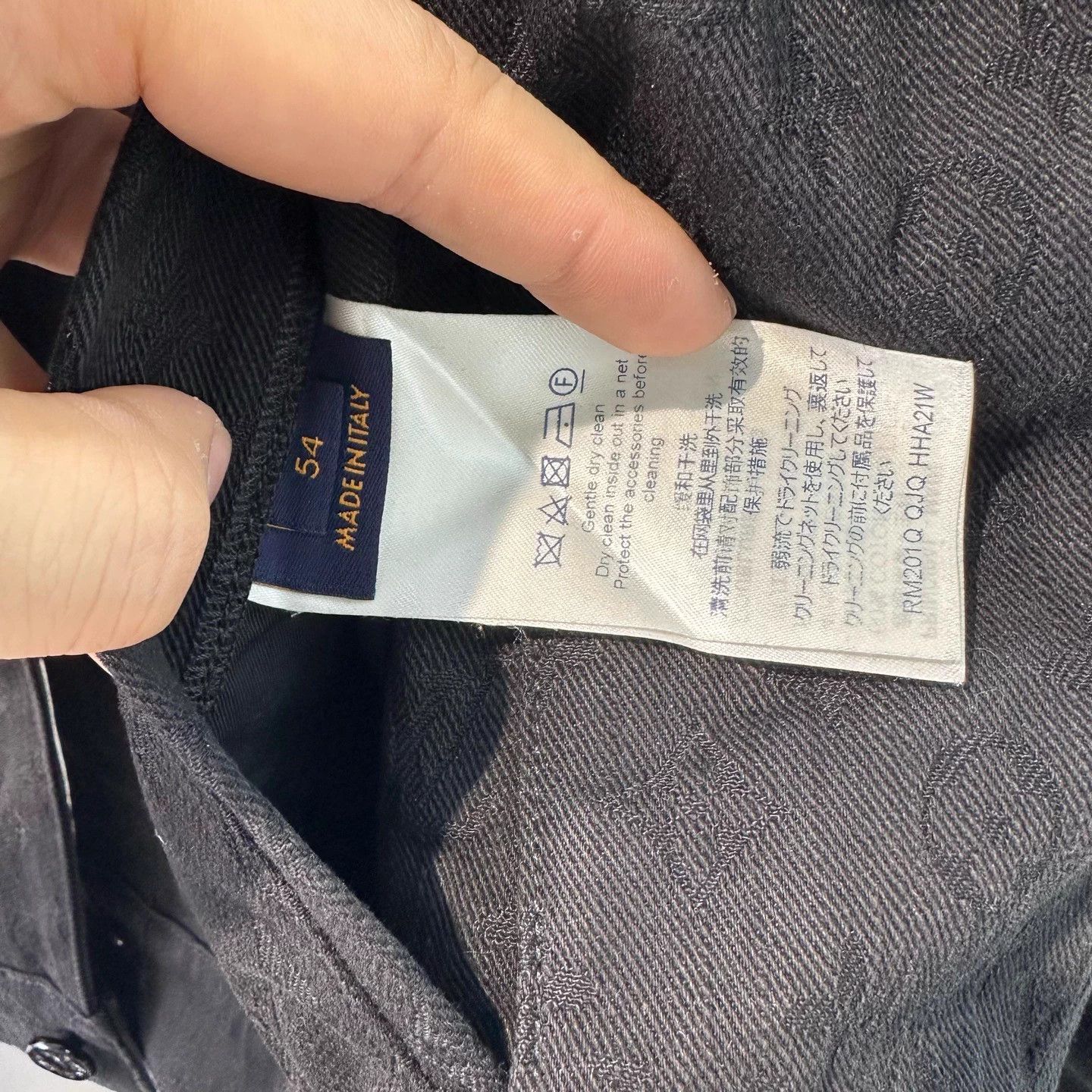 Louis Vuitton LV Monogram All Over Print Denim Jacket Size US L / EU 52-54 / 3 - 4 Thumbnail